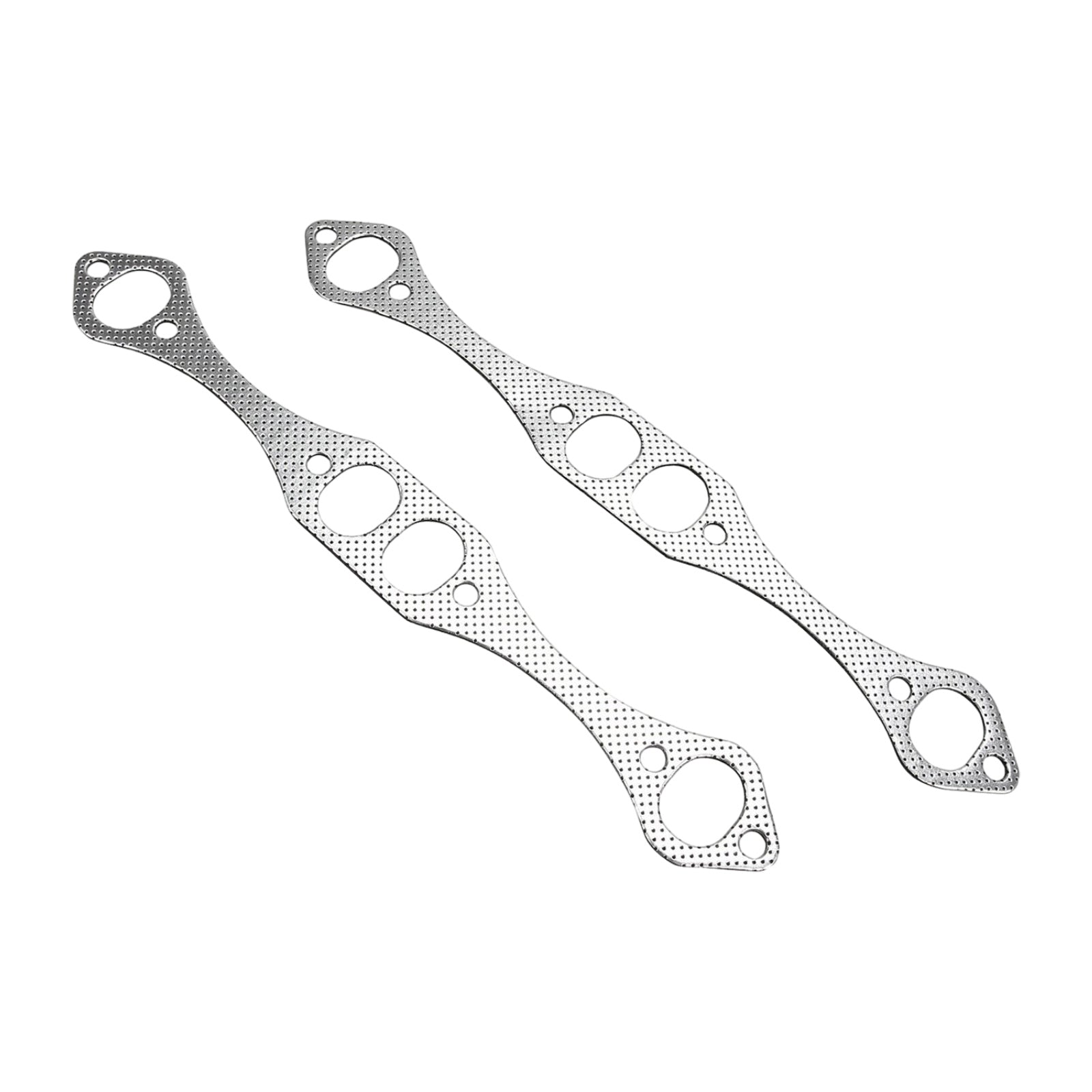 Stainless Steel Exhaust Manifold Header 267-400 fit Chevy SBC V8 1970-1987