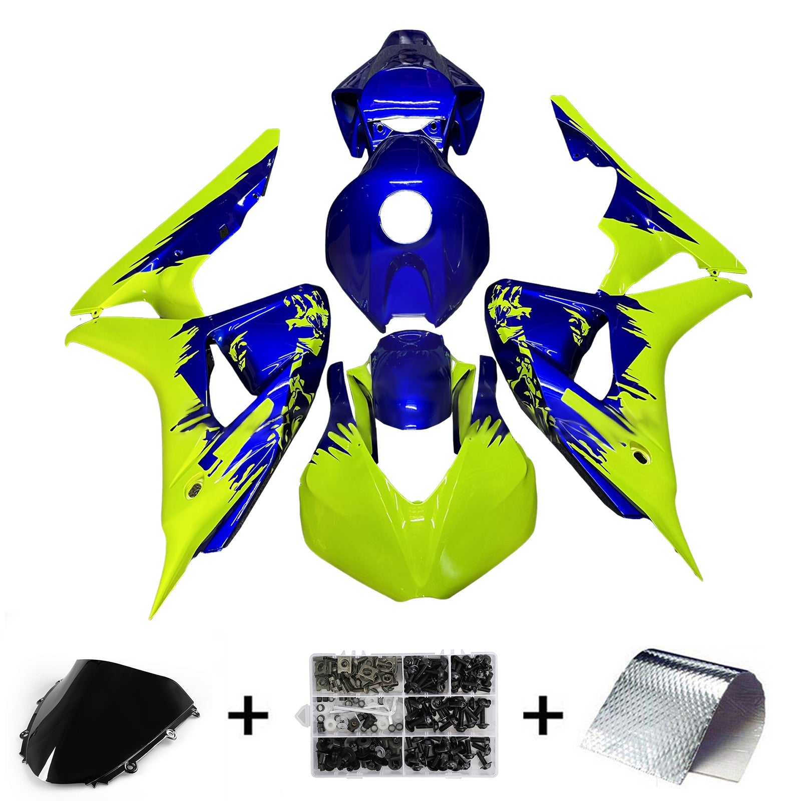 Injection Fairing Kit Bodywork Plastic ABS For Honda CBR1000RR 2006-2007