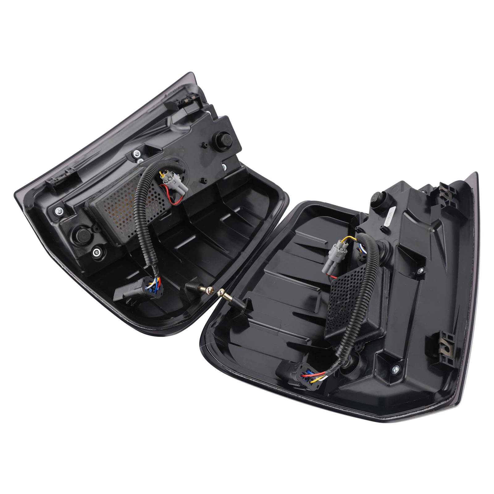 1999-2004 2PCS Jeep Grand Cherokee Smoke Black Brake Tail Lights Tailight