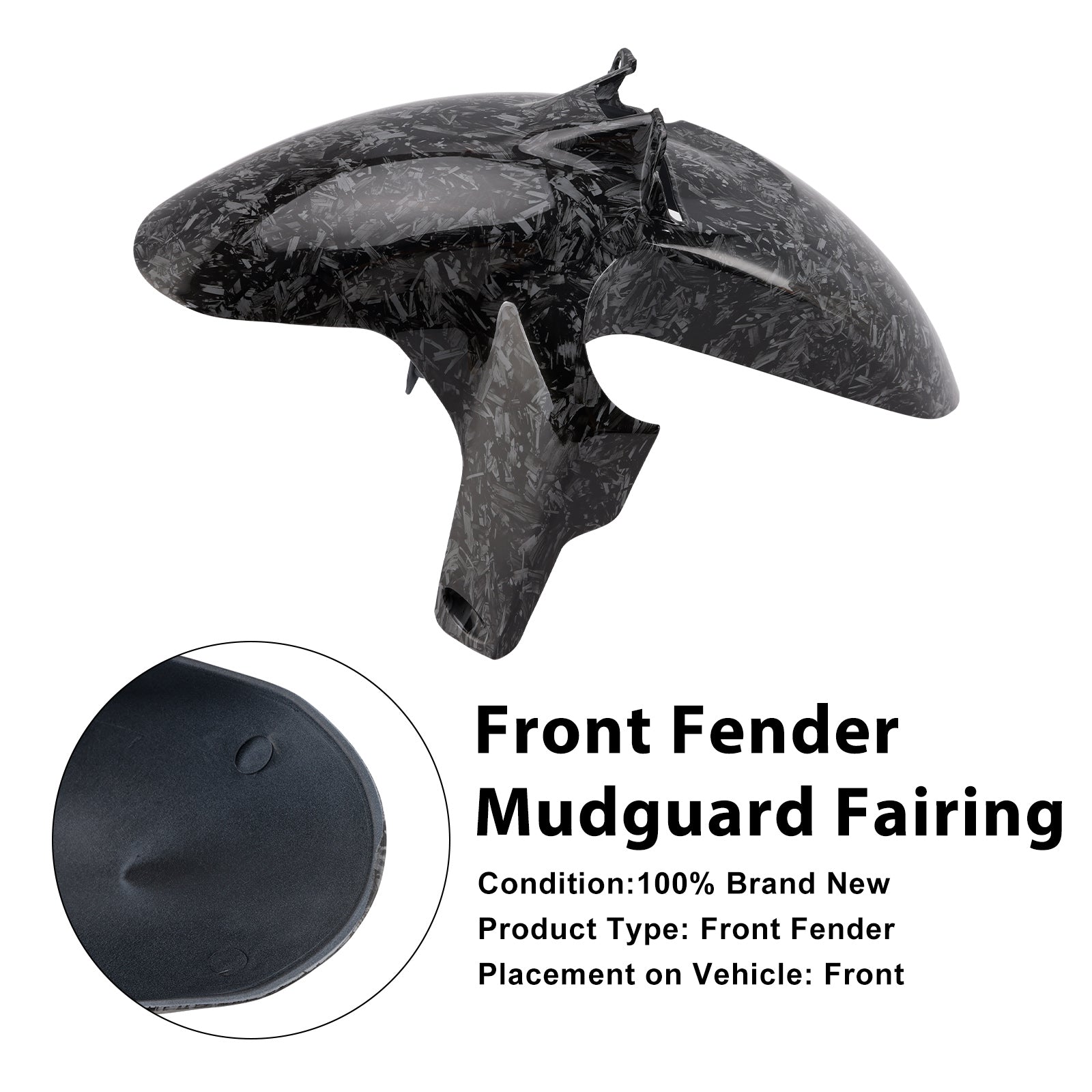2024-2025 BMW R1300GS Front Fender Mudguard Fairing