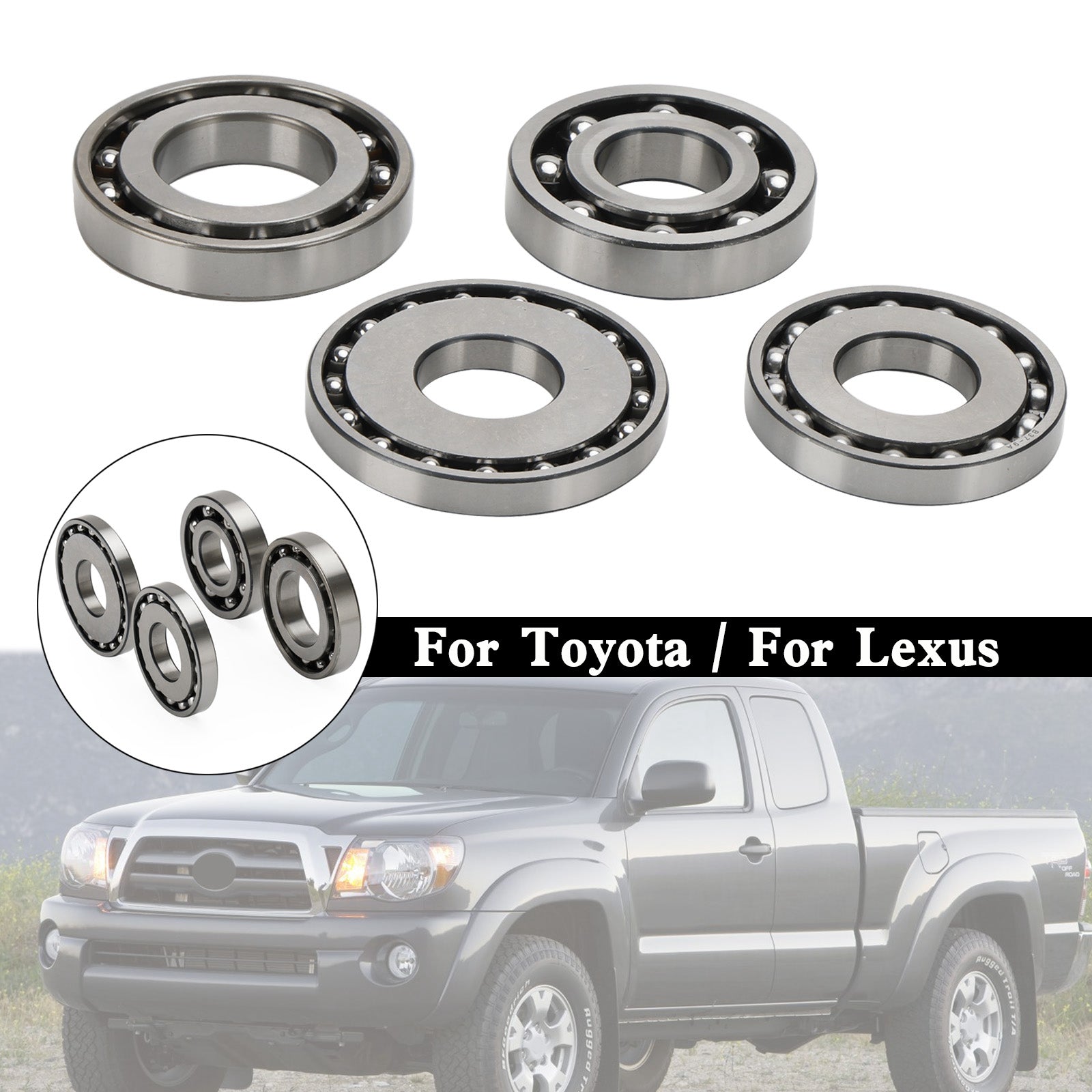 Toyota Lexus K114 CVT Automatic Transmission Pulley Bearing Kit 4PCS/Kit