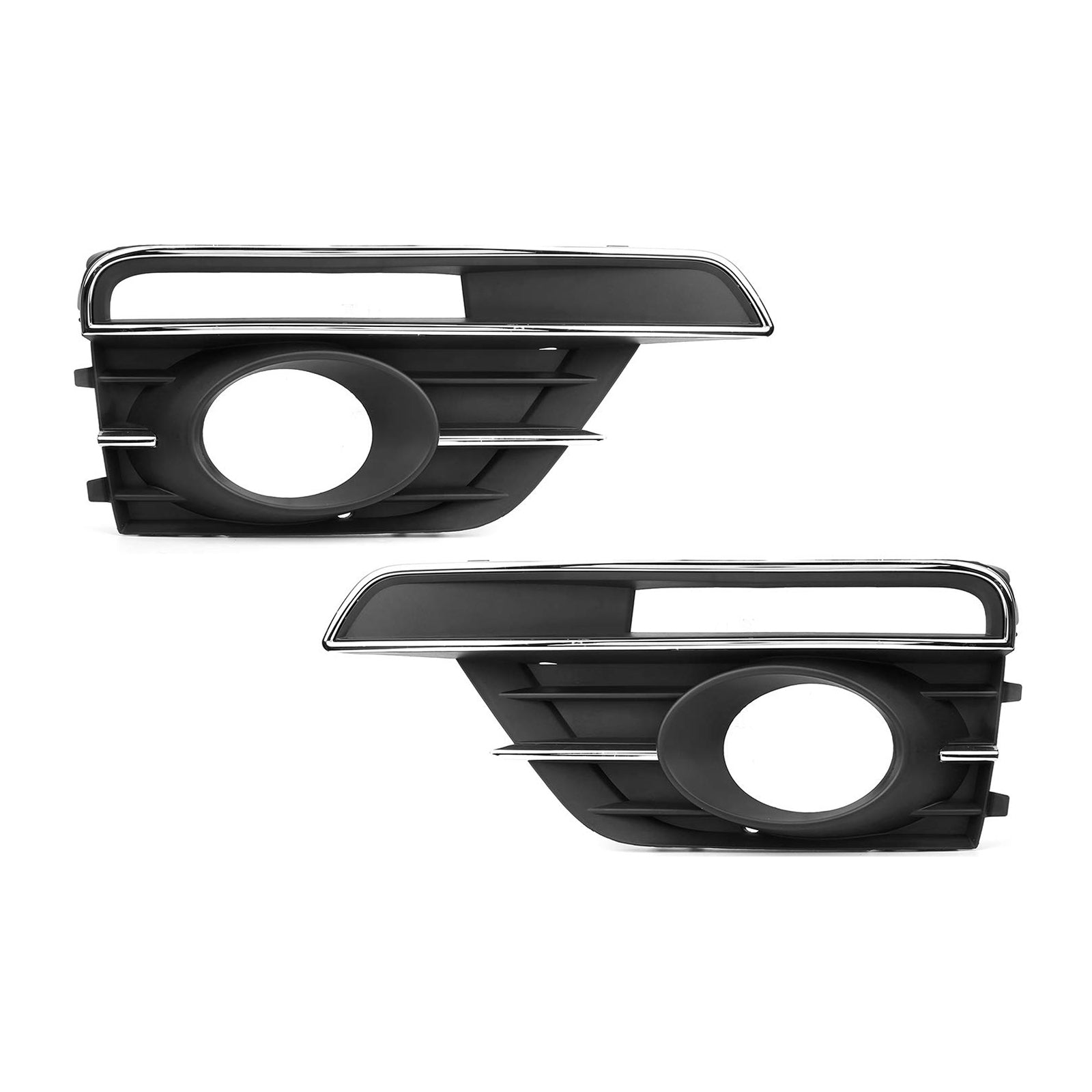 2016-2019 VW Beetle Pair Front Bumper Fog Light Grill Cover Bezel