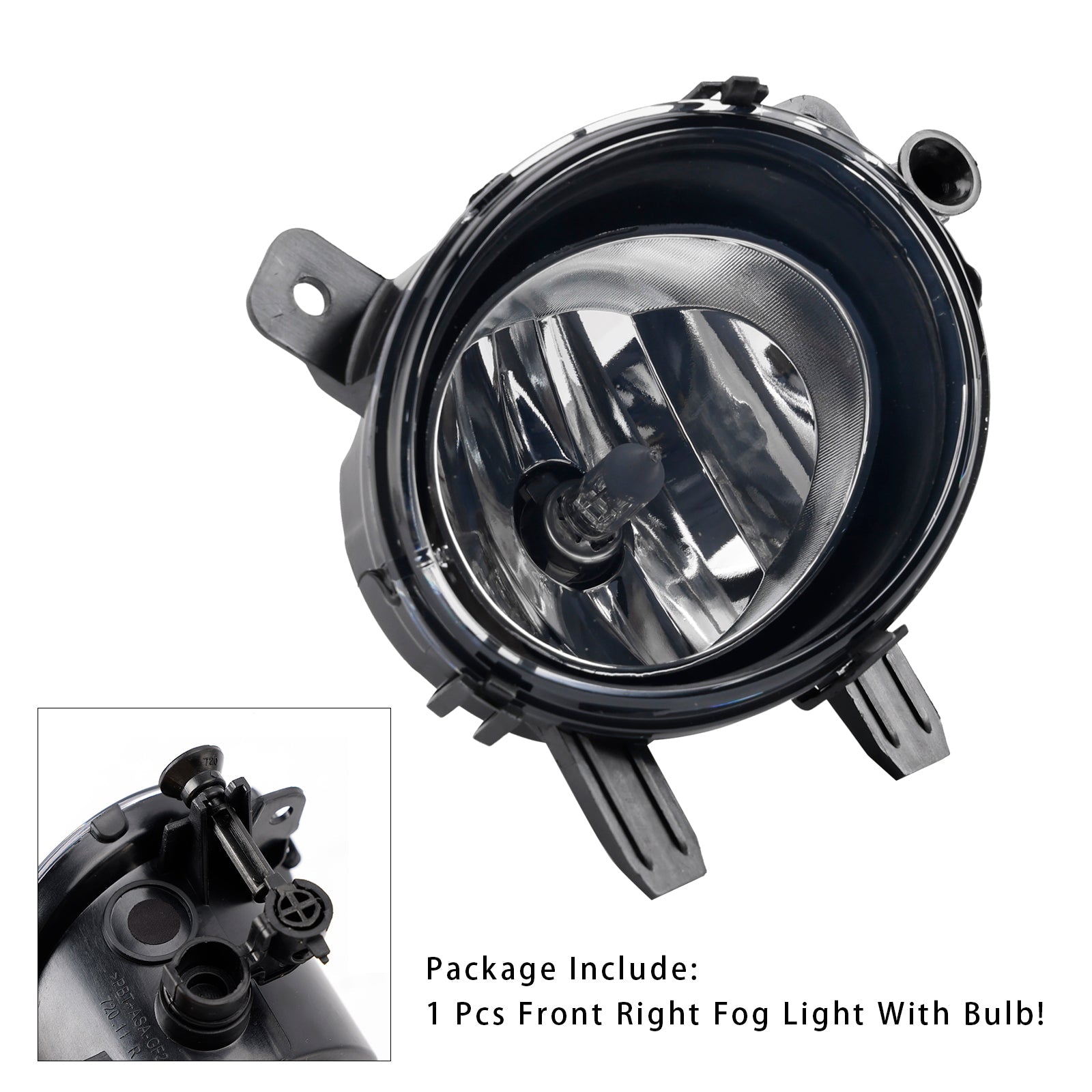 1 Pcs Front Right Fog Light With Bulbs For BMW F20 F21 F30 F31 F80 2011-2019