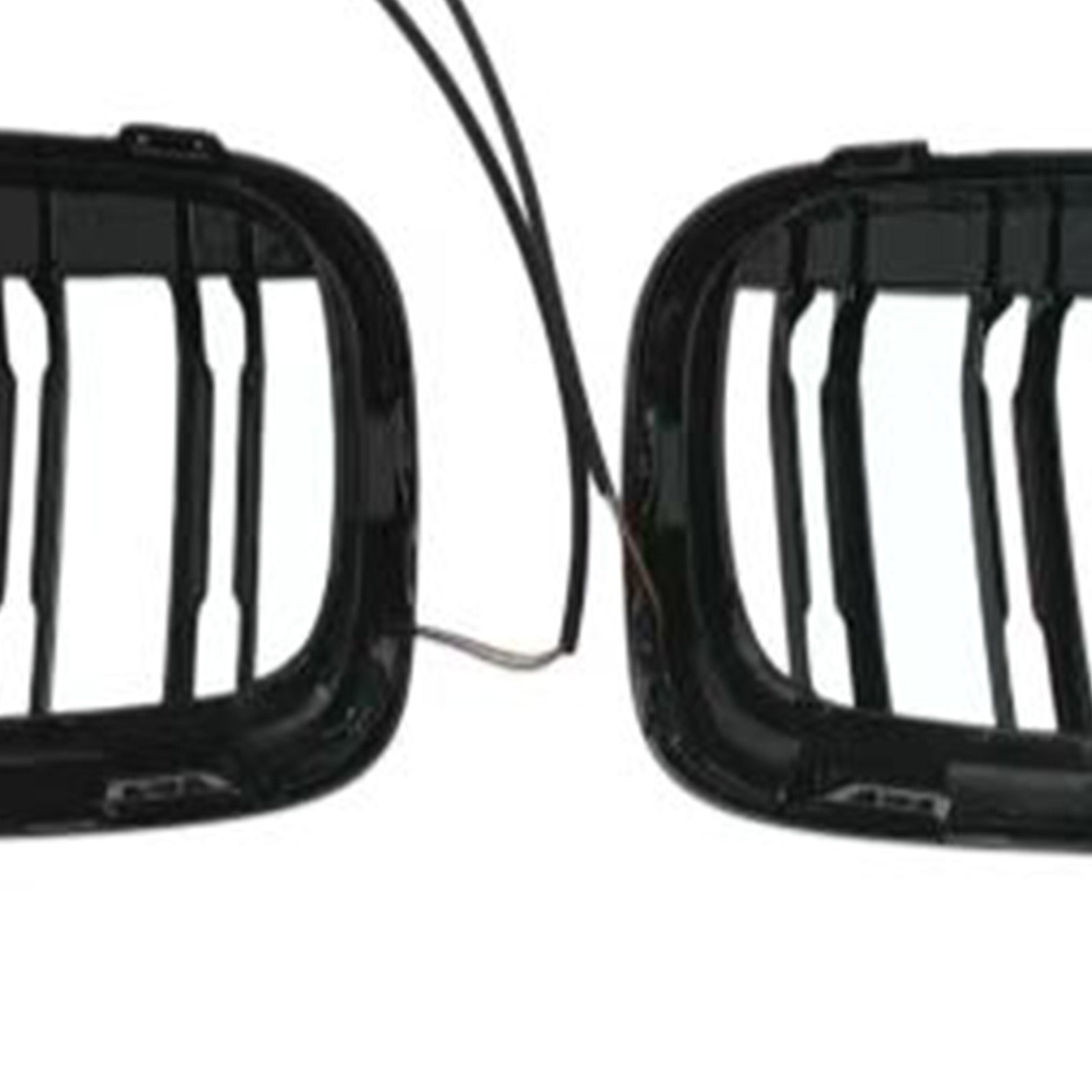 2018-2023 Fit BMW X2 Series F39 Black Front Bumper Grill Grille Double Slat