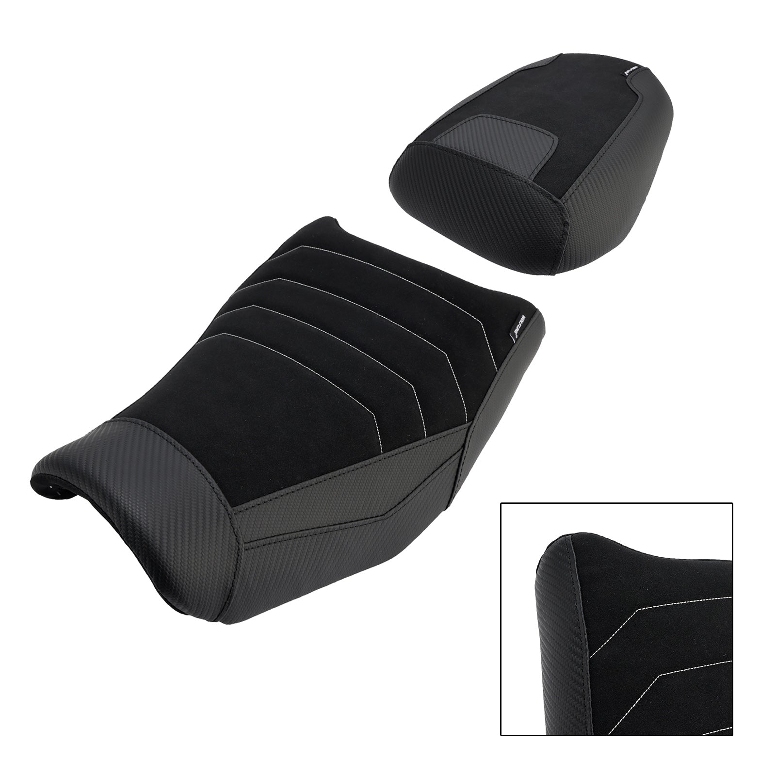 2024-2025 For Suzuki V-Strom250Sx Driver&Passenger Seat Kit Rear Cushion Black
