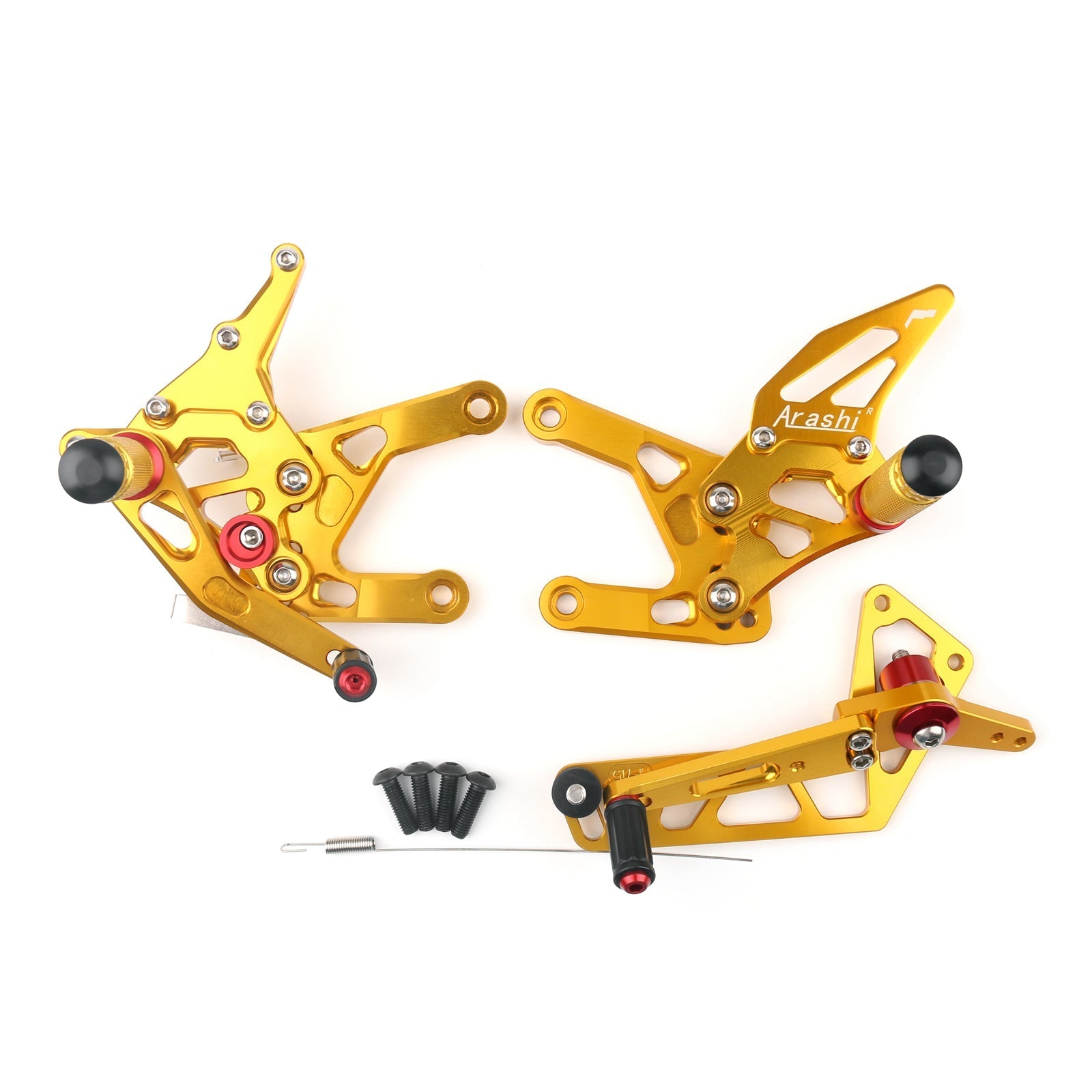 2015-2020 Yamaha YZF R1 R1M R1S CNC Racing Footrest Rearsets Rear Set Foot pegs Generic