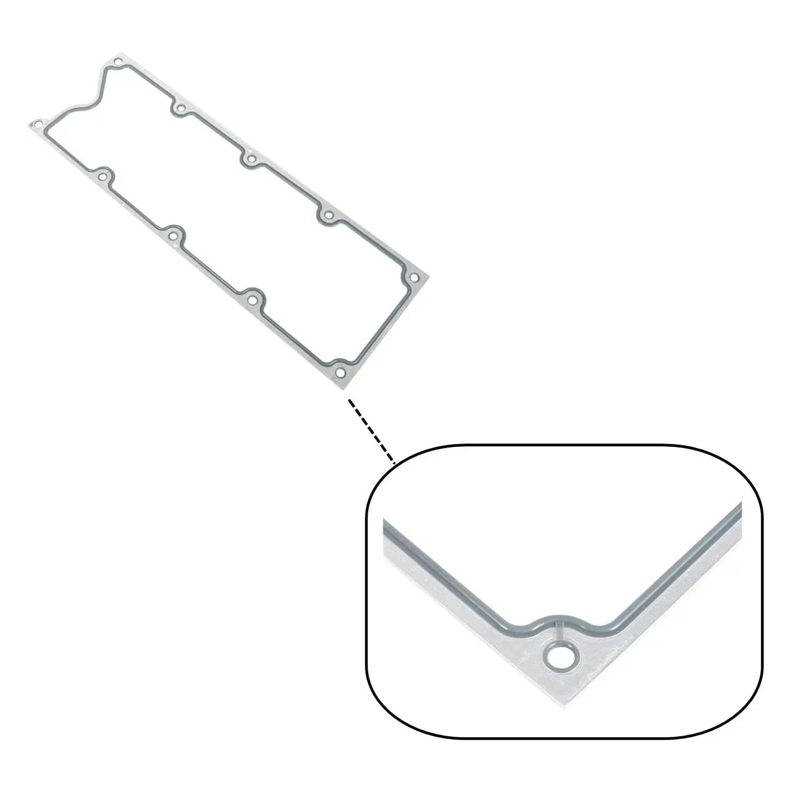 Gen 3 Valley Pan Cover Plate with Gasket Low Profile For LSX LS1 LM7 LR4 551629G
