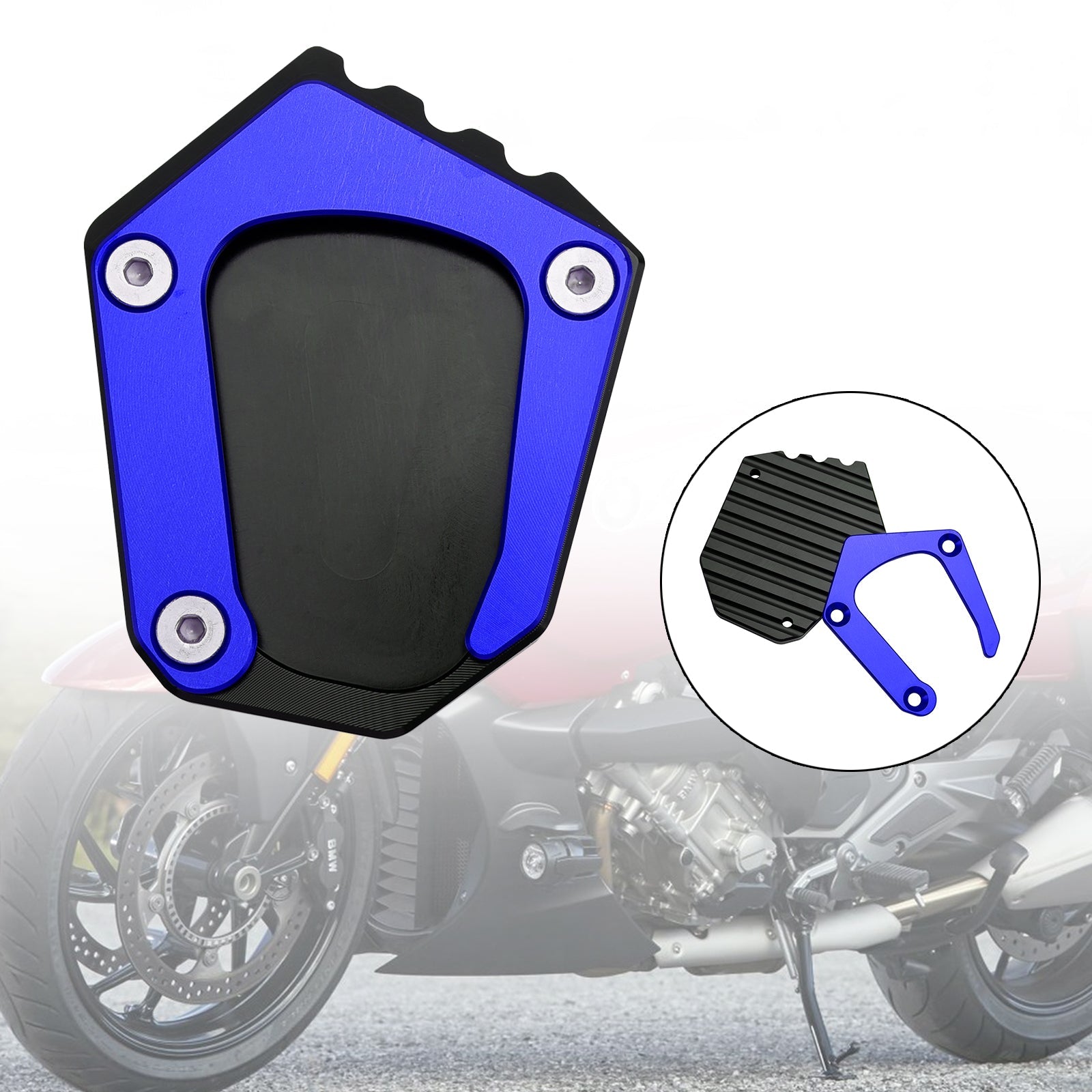 2016-2022 BMW K1600 Kickstand Enlarge Plate Pad