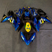 Injection Fairing Kit Bodywork Plastic ABS fit For Kawasaki ER-6F Ninja650R 2017-2019