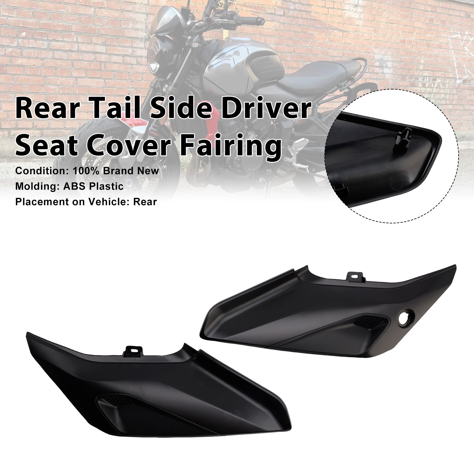 2022-2026 For Trident 660 Side Seat Panel Fairing Cowl