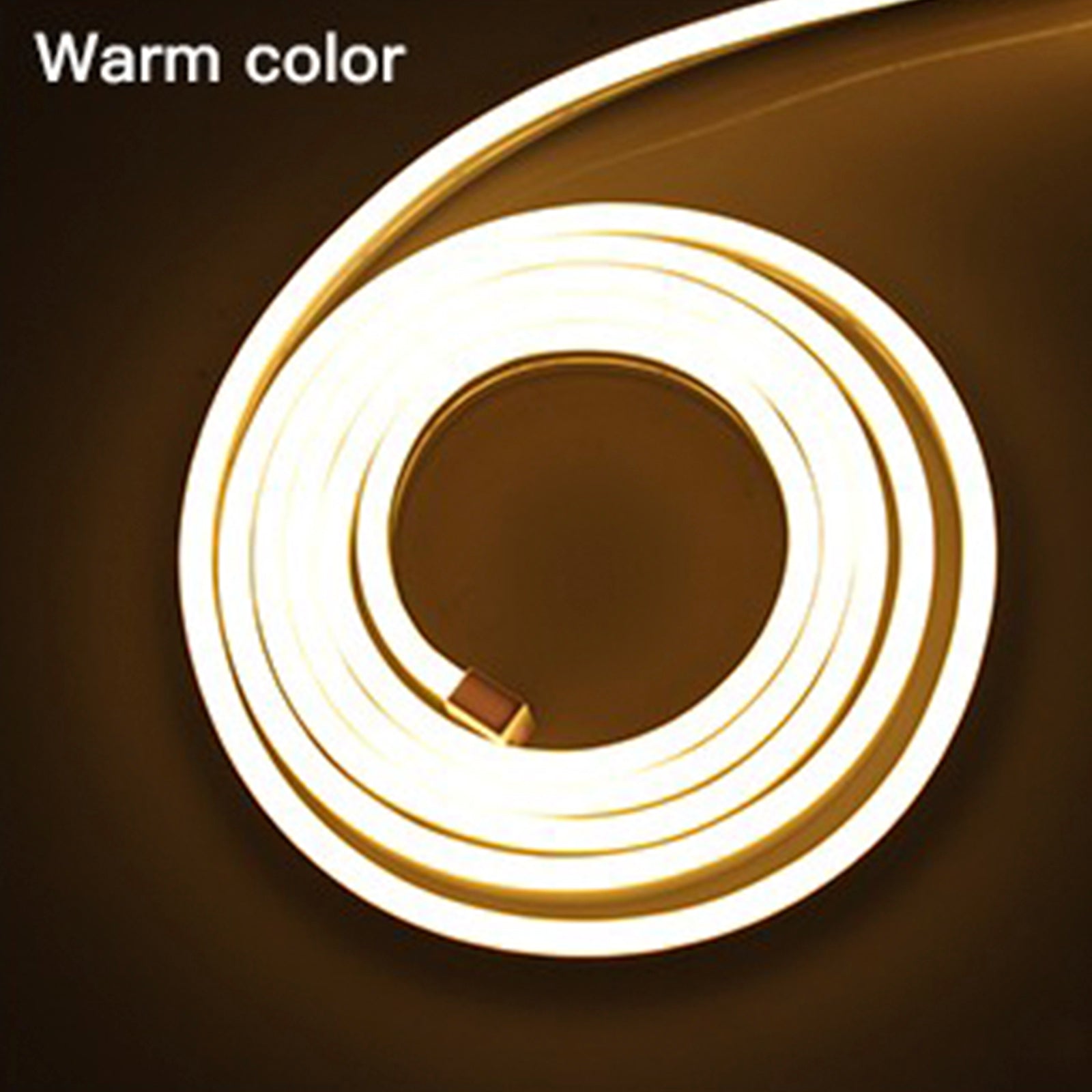 Front Trunk Ambient Atmosphere LED Light Strip Warm Color For Tesla Model 3/Y/S/X