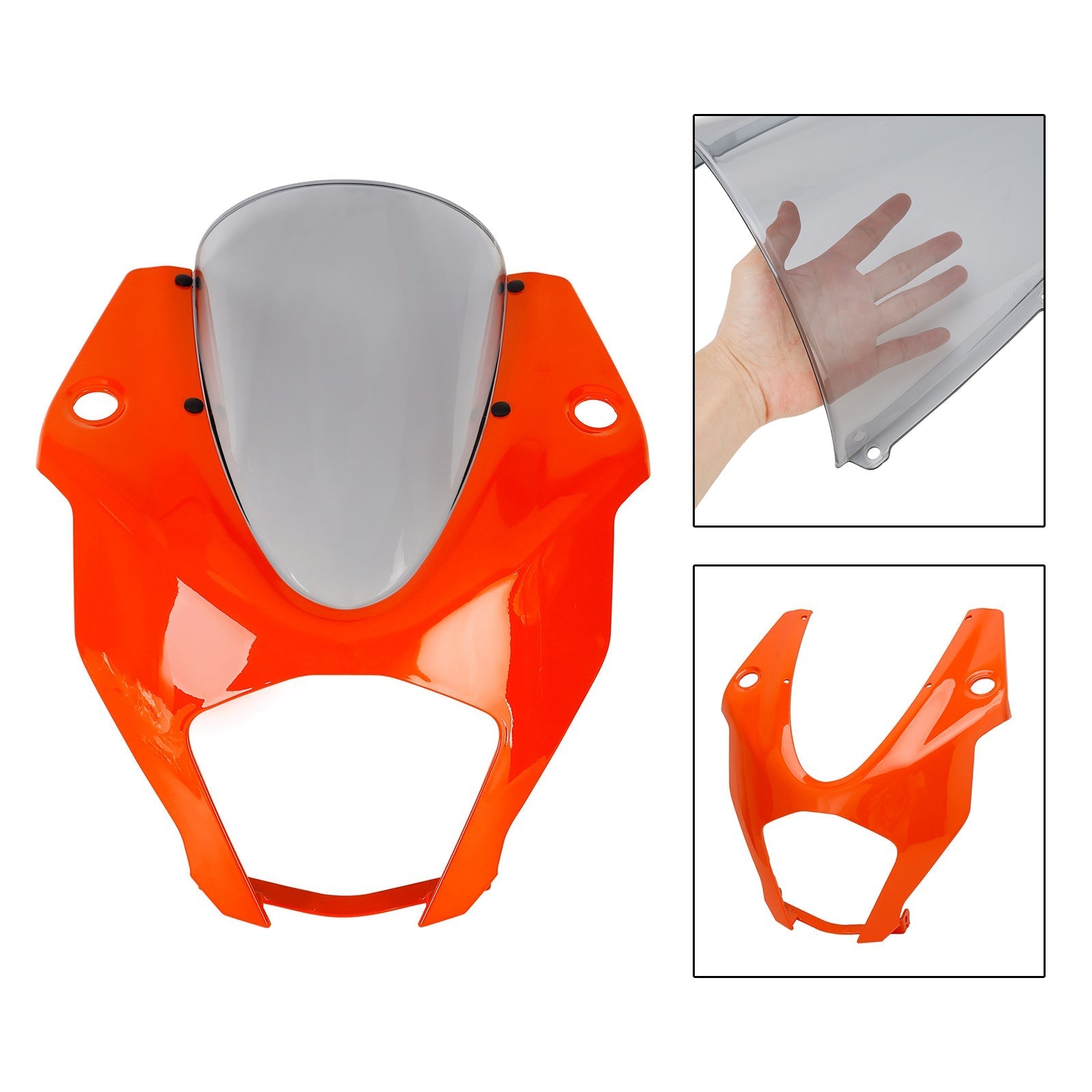 2022-2023 RC390 Windshield WindScreen Headlight Fairing Cover Generic
