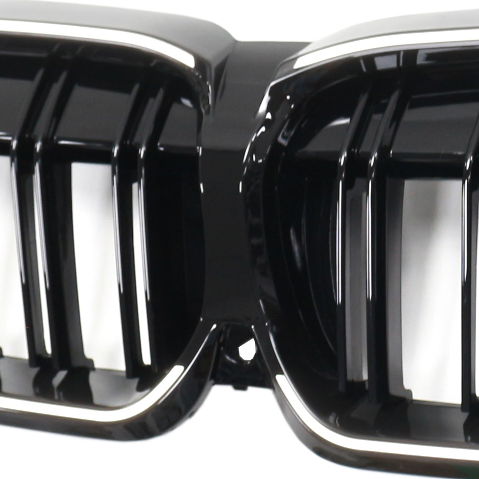 2019-2022 BMW 3 Series G20 Double Slat Black Kidney Grille 51138072085
