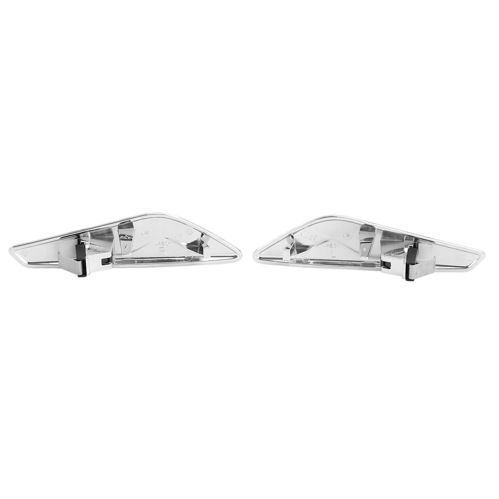 BMW F25 F26 X3 Pair Chrome Front Side Fender Trim Finisher 51117338569/570 Generic