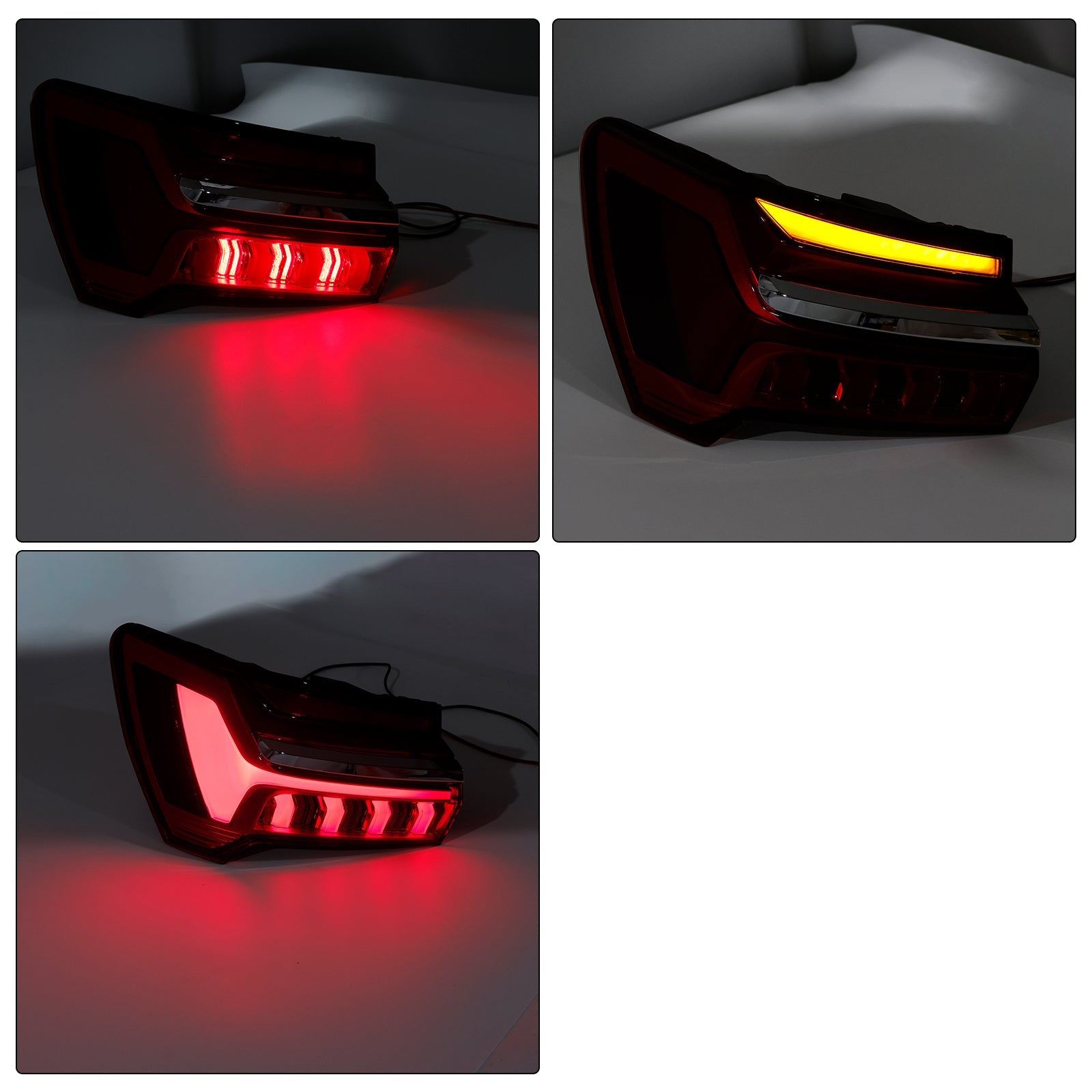 2019-2023 For Audi A6 C8 4PCS Left Right Outer Inner LED Tail Light Assembly