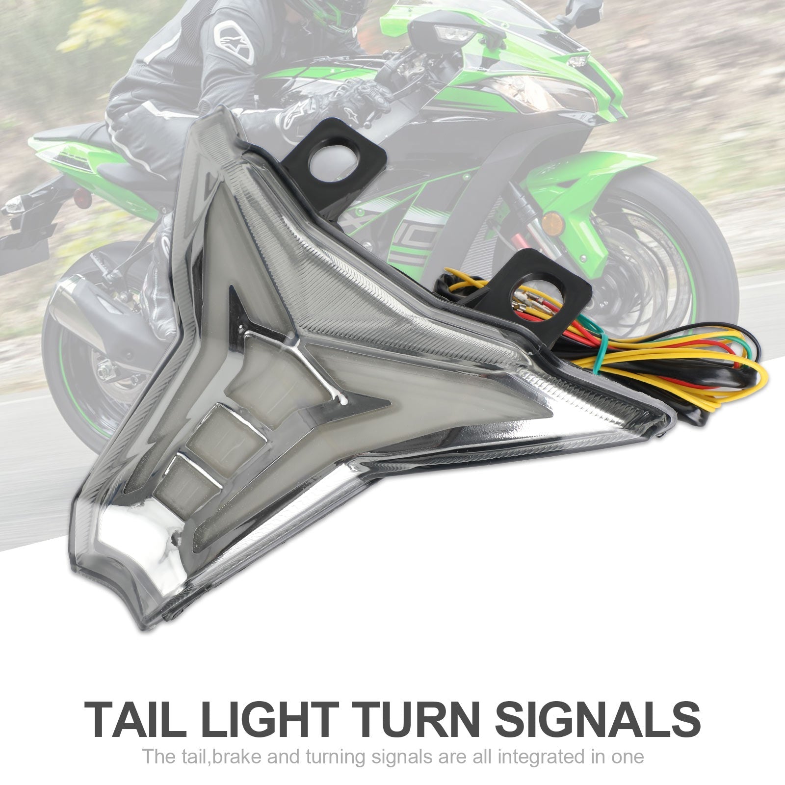 2018-2022 Kawasaki Ninja 400 / Z400 Integrated Tail Light Turn Signal Generic