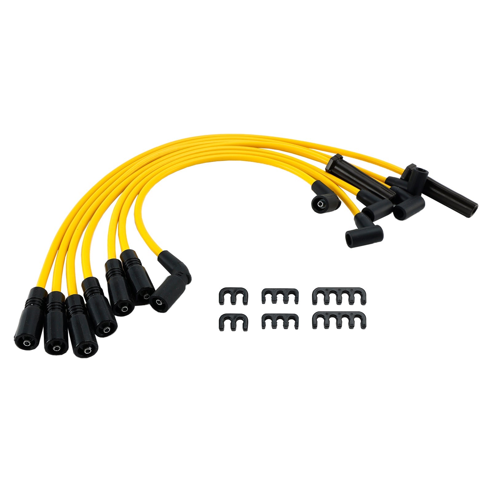 Set of 7 Spark Plug Wires For Chevrolet Express 1500 GMC K1500 1996-1998