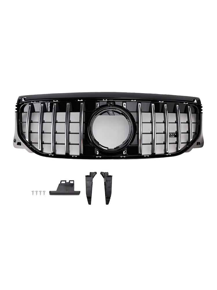 2024+ Fit Mercedes Benz GLB X247 GLB200 GLB250 Chrome+Black Front Bumper Grille