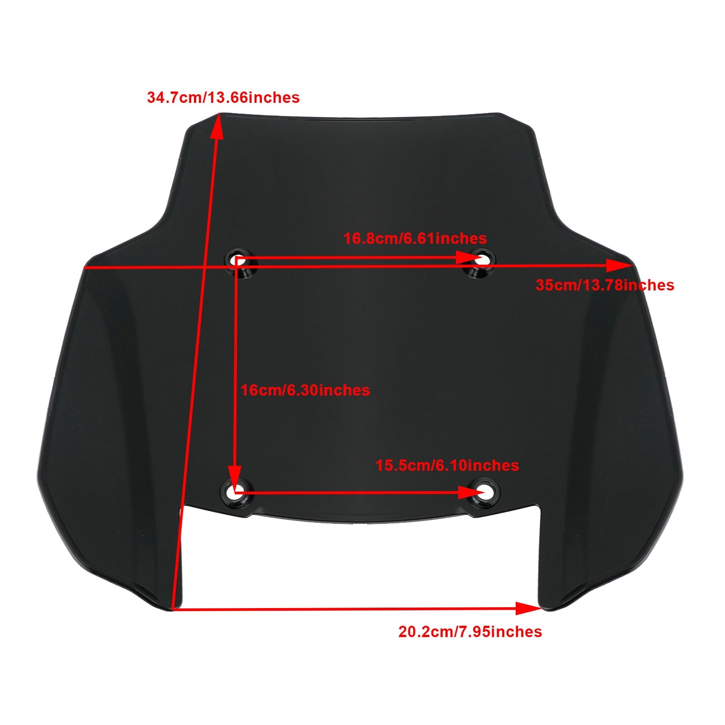 21-22 PAN AMERICA 1250S PA1250 ABS Motorcycle Windshield WindScreen