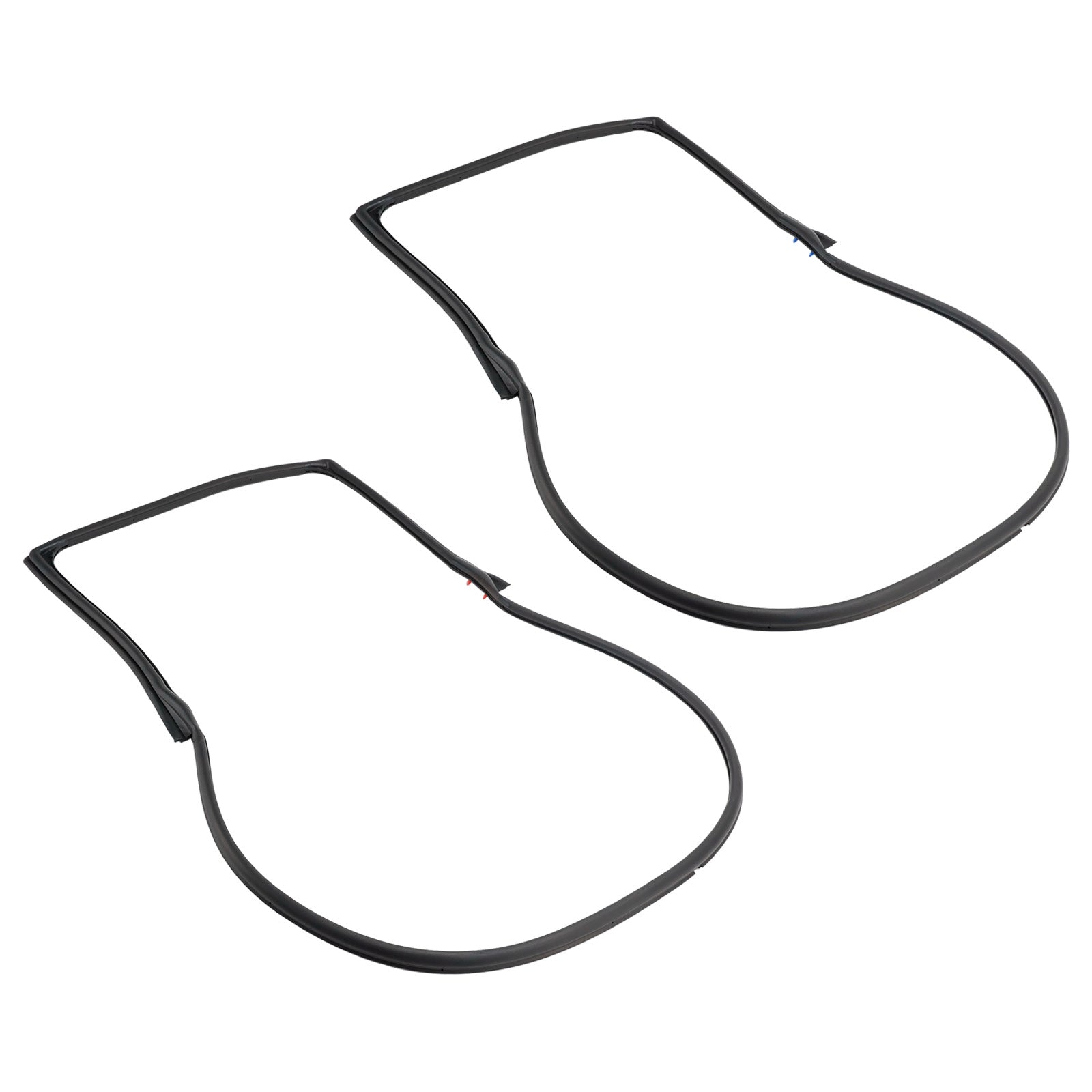 Jeep Wrangle JK 2007-2017 Front Door Weatherstrip Gasket Seal 12303.21 55395275AW 55395274AW