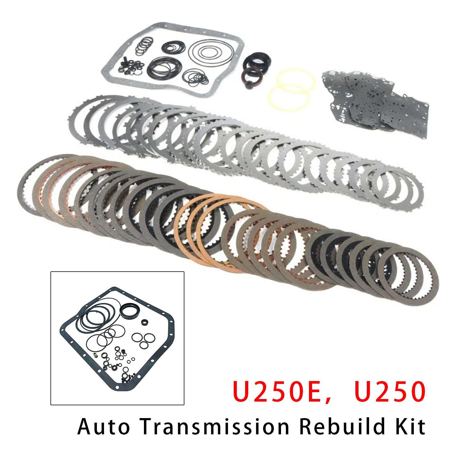 2005+Toyota Camry U250E Transmission Master Rebuild Kit Gasket U250