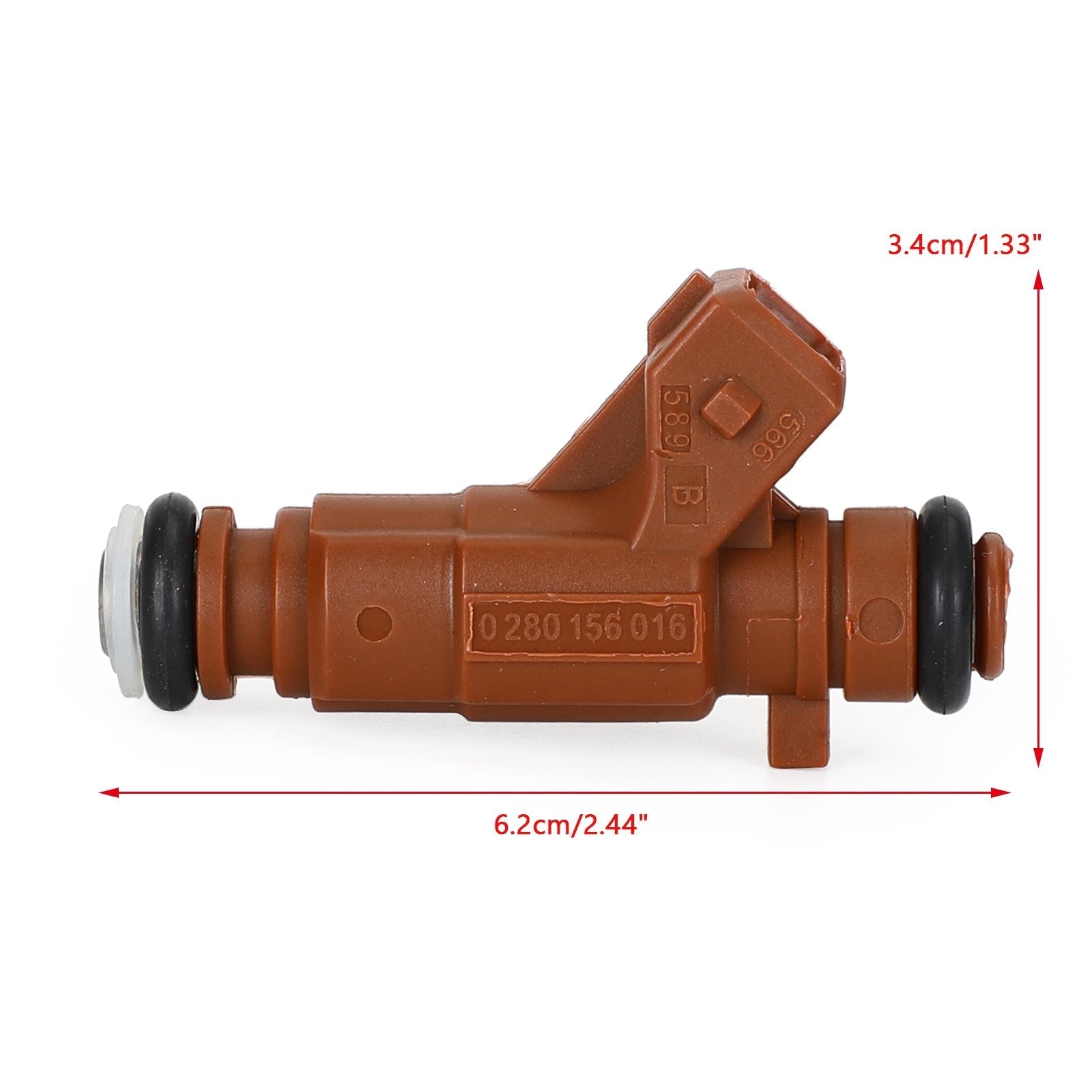 8pcs Fuel Injectors 0280156016 fit Mercedes S500 G500 SL500 E500 CLK50 5.0L 4.3L