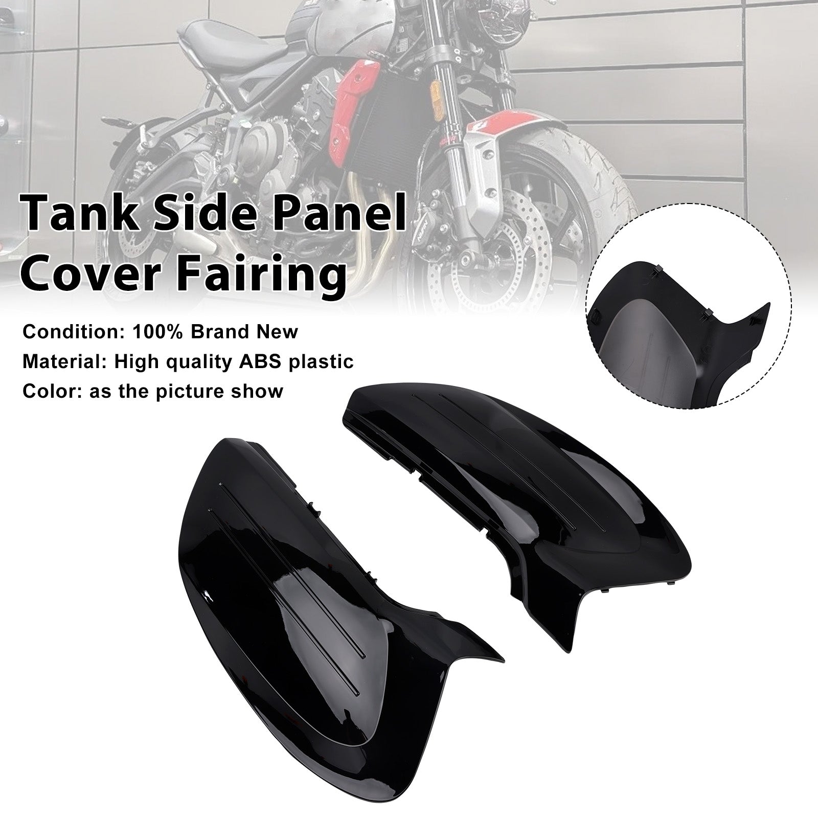 2022-2025 For Trident 660 Tank Side Cover Panel Fairing