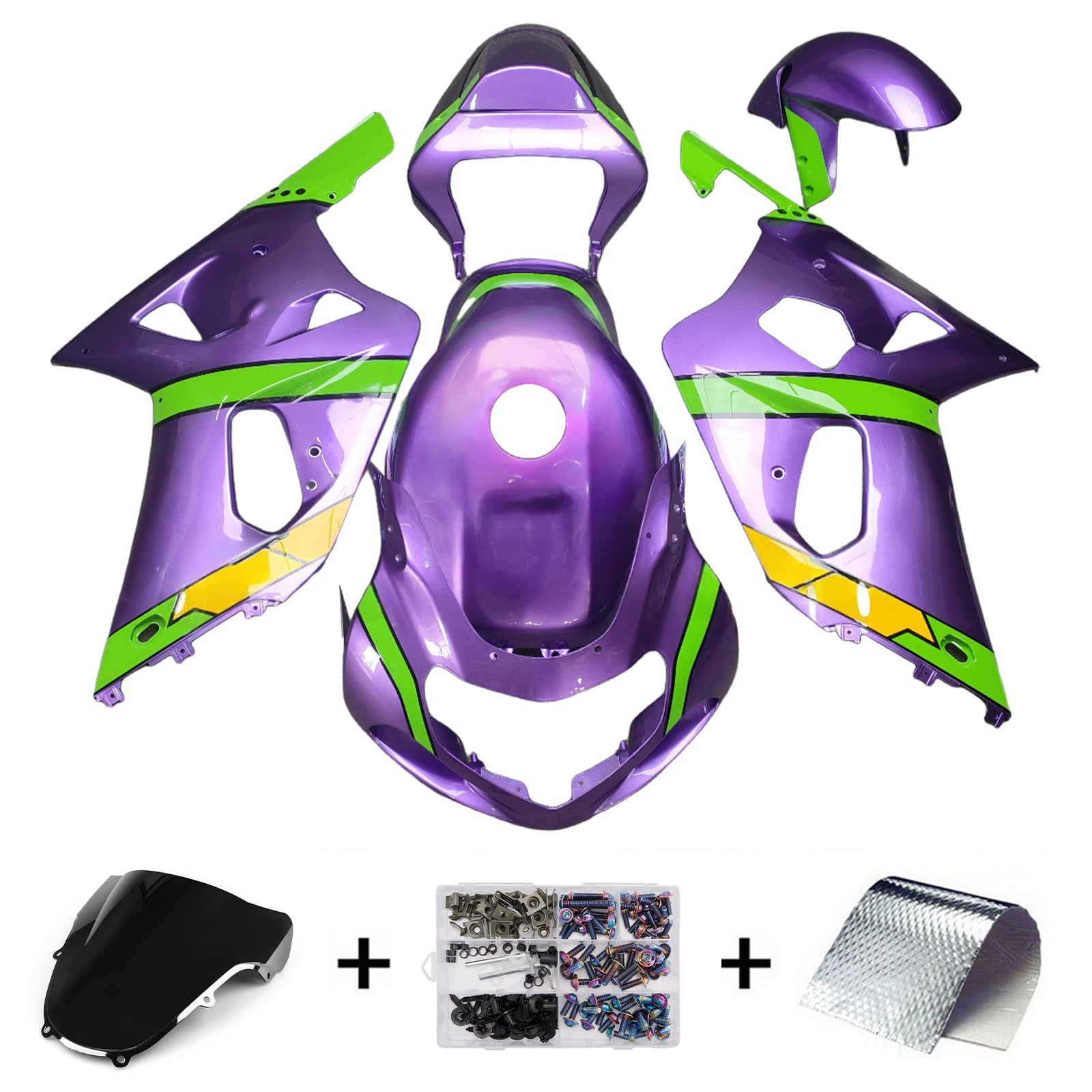 Injection Fairing Kit Bodywork For Suzuki GSXR600 2001-2003 GSXR750 2000-2003 K1