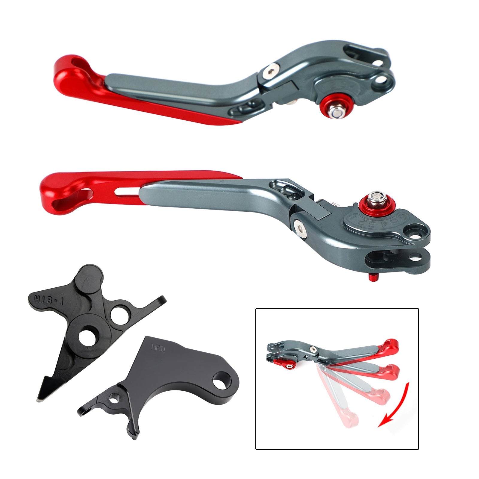 2022-2024 HONDA CRF1100L Africa Twin Adjustable Clutch Brake Lever