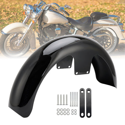 Touring Electra Street Road Glide Baggers FLHT FLHR 19" Wrap Front Fender ABS