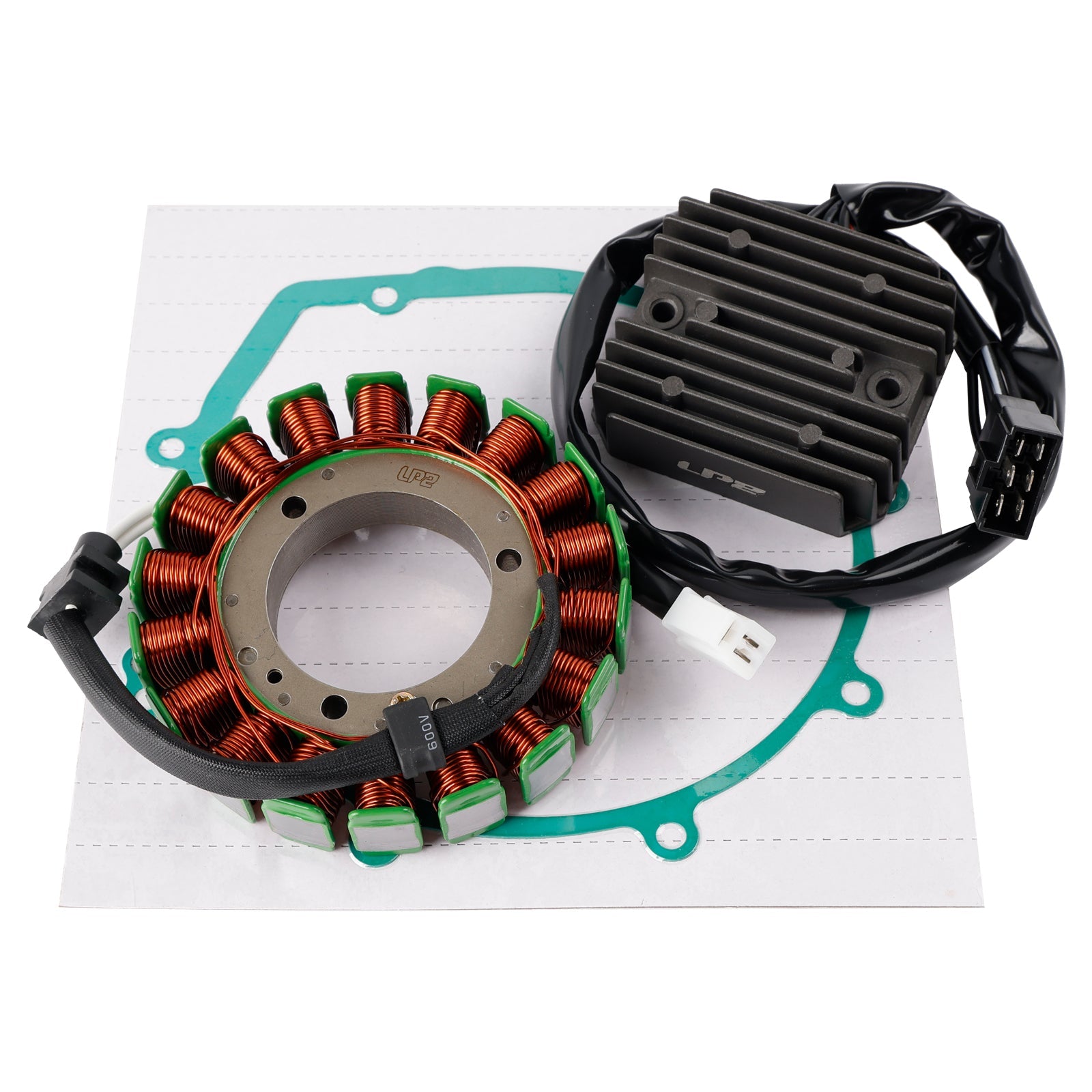 1999-2004 Kawasaki VN1500 Vulcan 1500 Classic STATOR GENERATOR REGULATOR GASKET 1003-1375 11061-1080