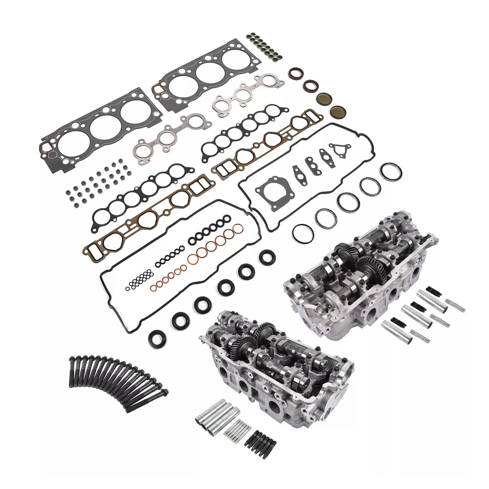 1996-2002 TOYOTA 4RUNNER 3.4L 2PCS Cylinder Head & Gaskets & Bolts 11101-69136 1305362050
