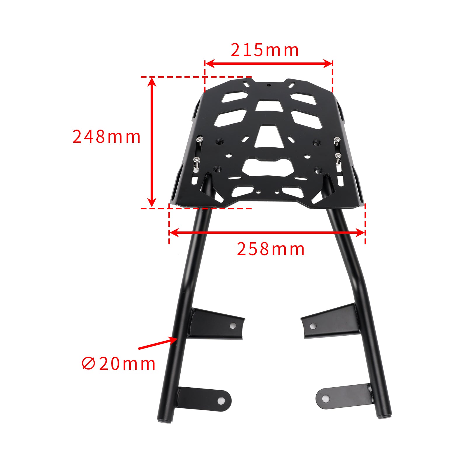 2024-2025 Yamaha XSR 900 GP Rear Luggage Rack Carrier Tube Type