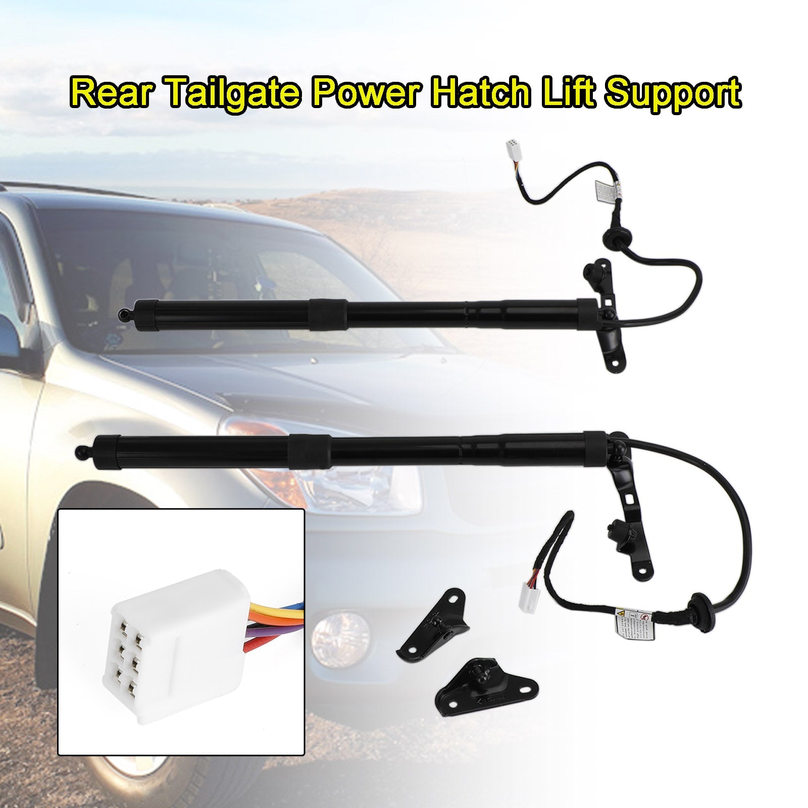 2018 RAV4 2.5L A/T Adventure XLE Pair Power Liftgate Actuator Assembly 68920-09010 68920-09080