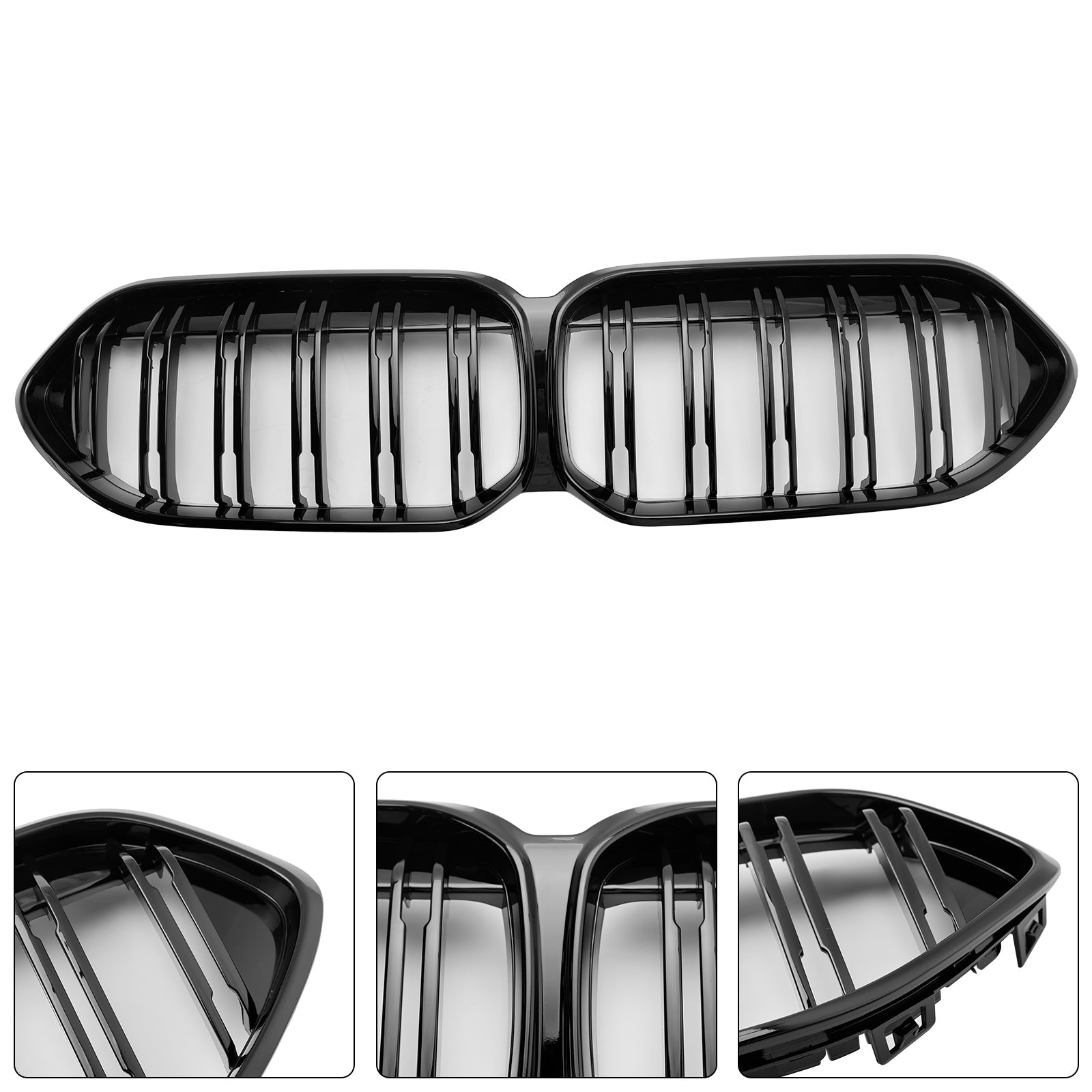 2020-2023 BMW 2 Series Gran Coupe F44 Gloss Black Front Bumper Grill Grille 51135A39378 51138080494