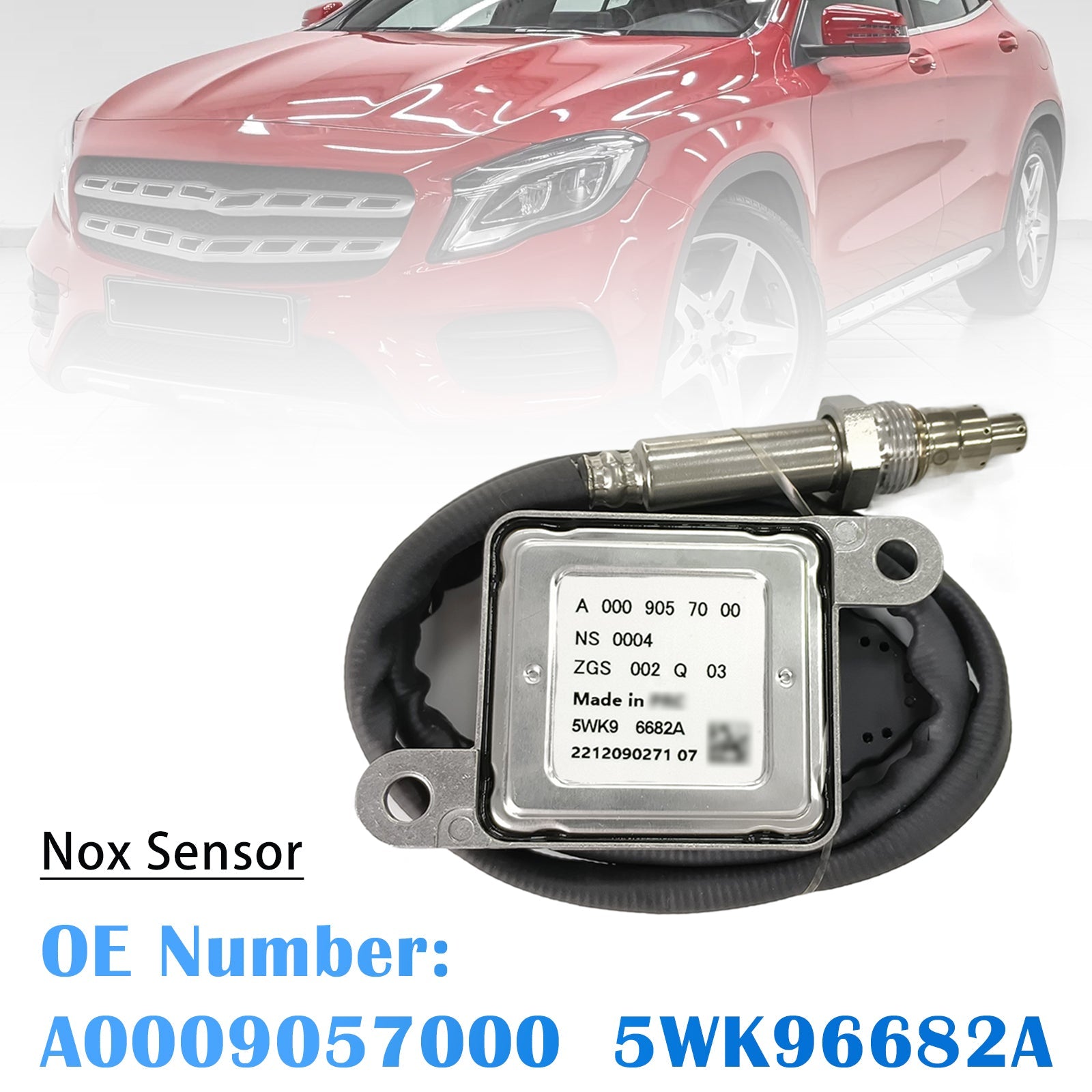 Nitrogen Oxide Sensor A0009057000 5WK96682A For Mercedes C E S V M GLA-CLASS