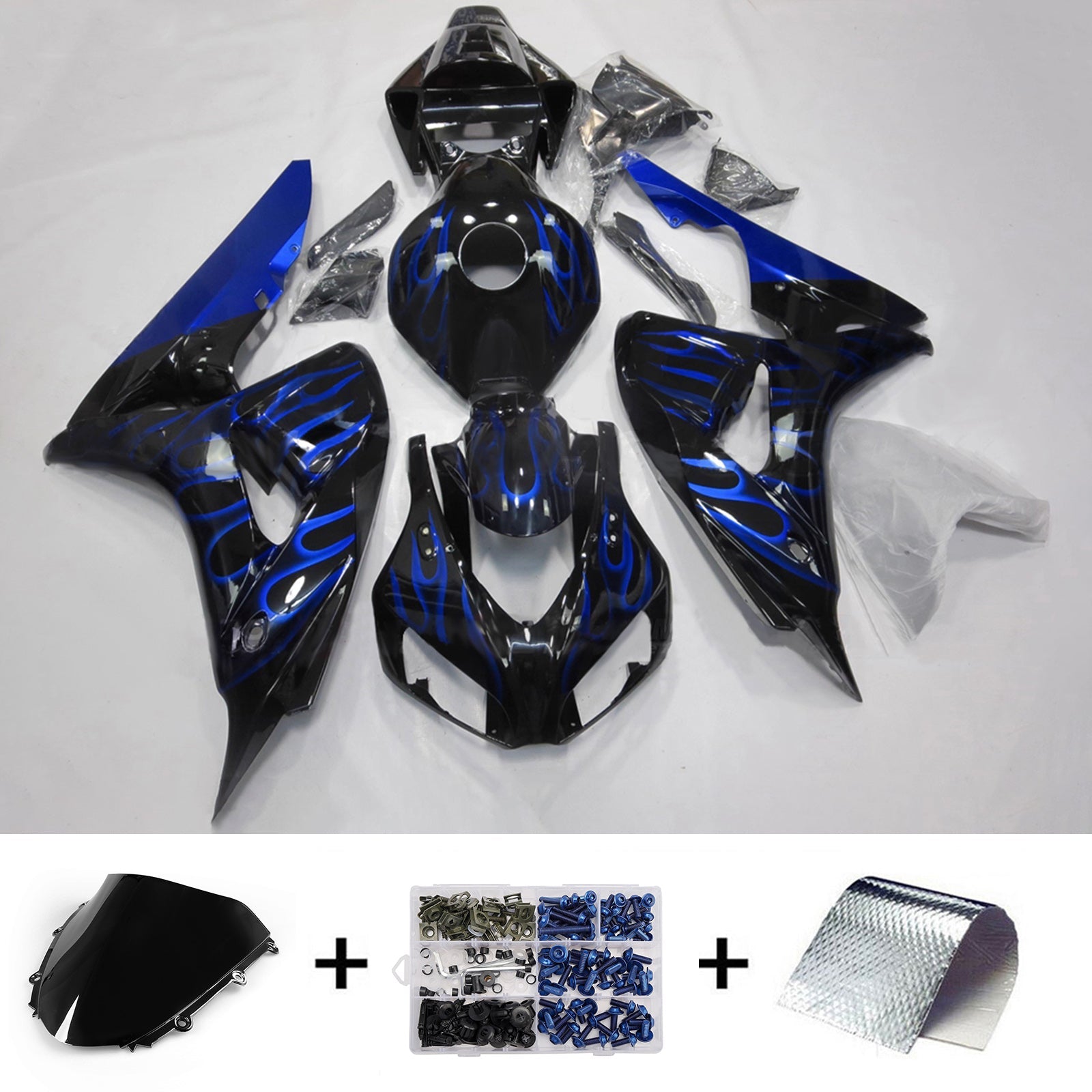 Injection Fairing Kit Bodywork Plastic ABS For Honda CBR1000RR 2006-2007