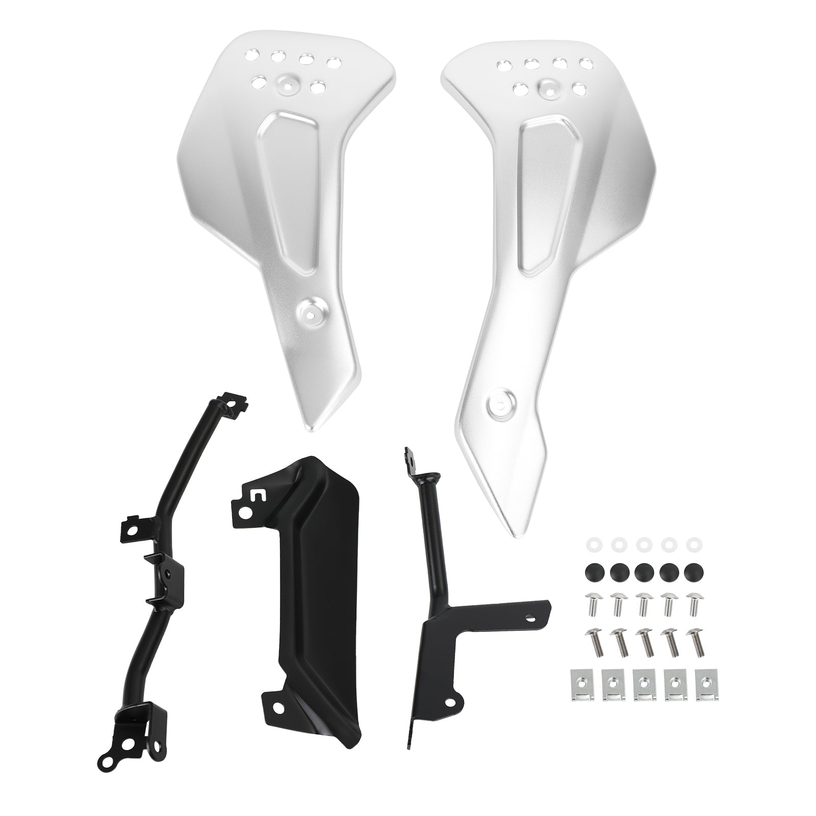 2021 Trident 660 Lower Engine Belly Protection Plates Side Fairing Generic