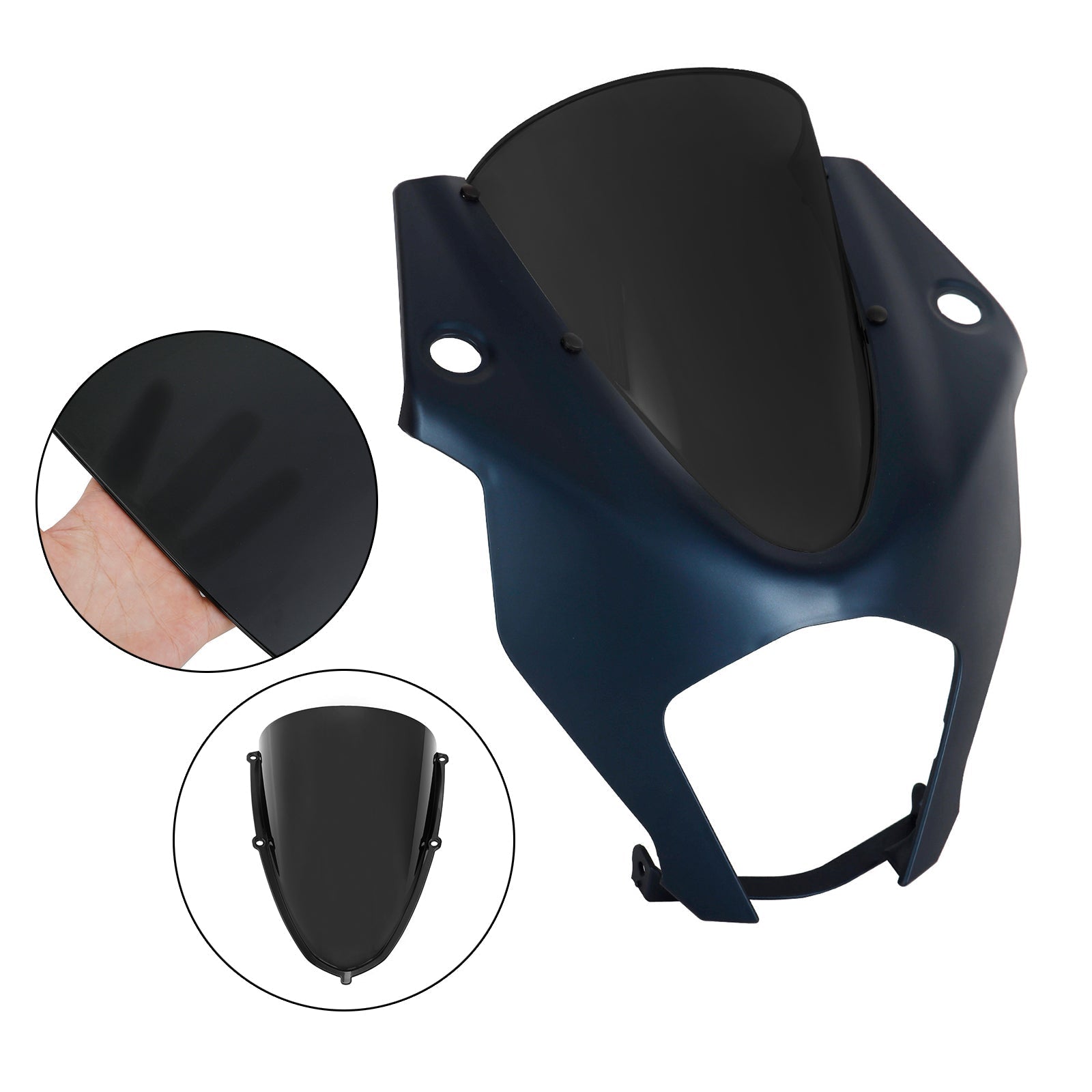 2022-2023 RC390 Windshield WindScreen Headlight Fairing Cover Generic