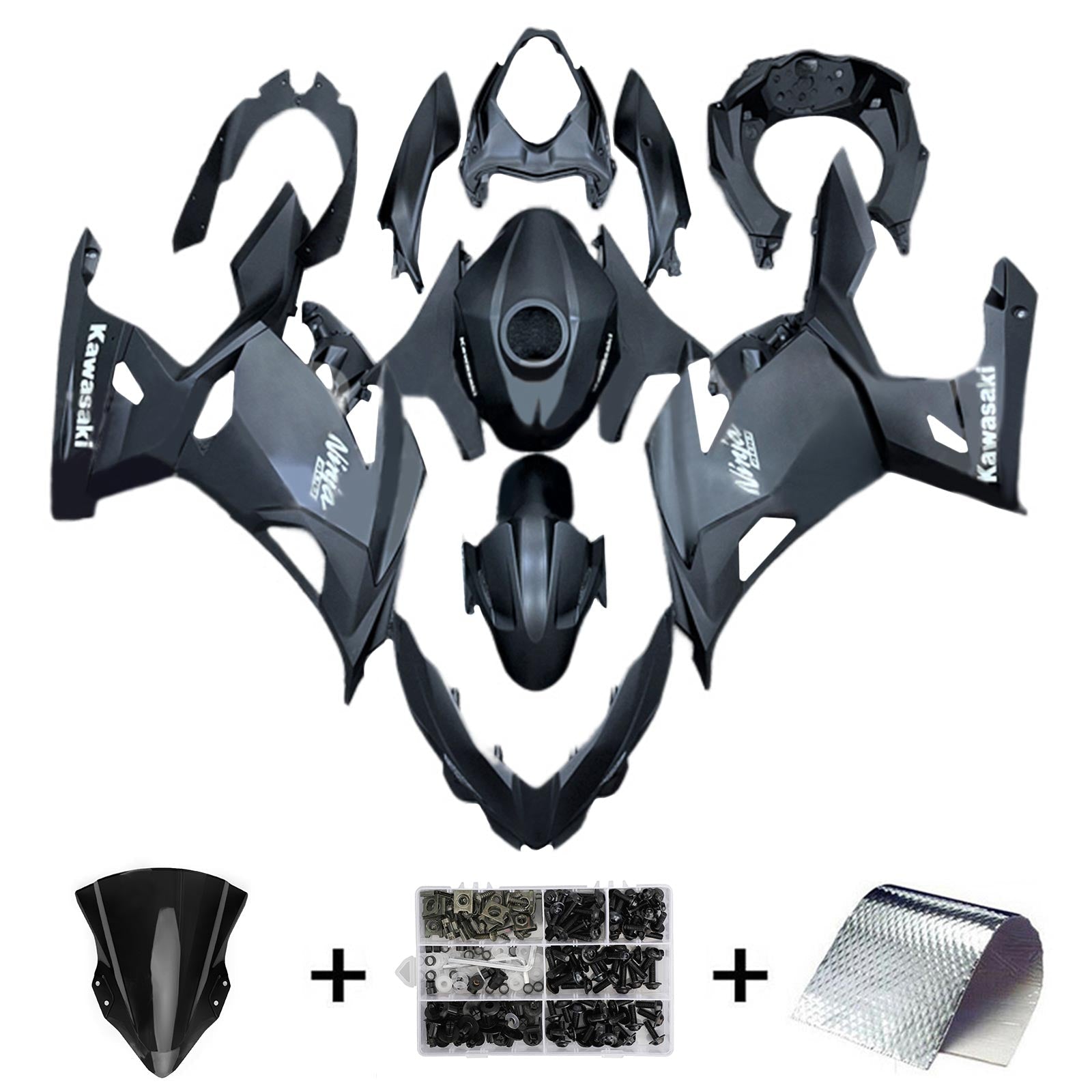 2018-2024 Kawasaki EX400/Ninja400 Fairing Kit