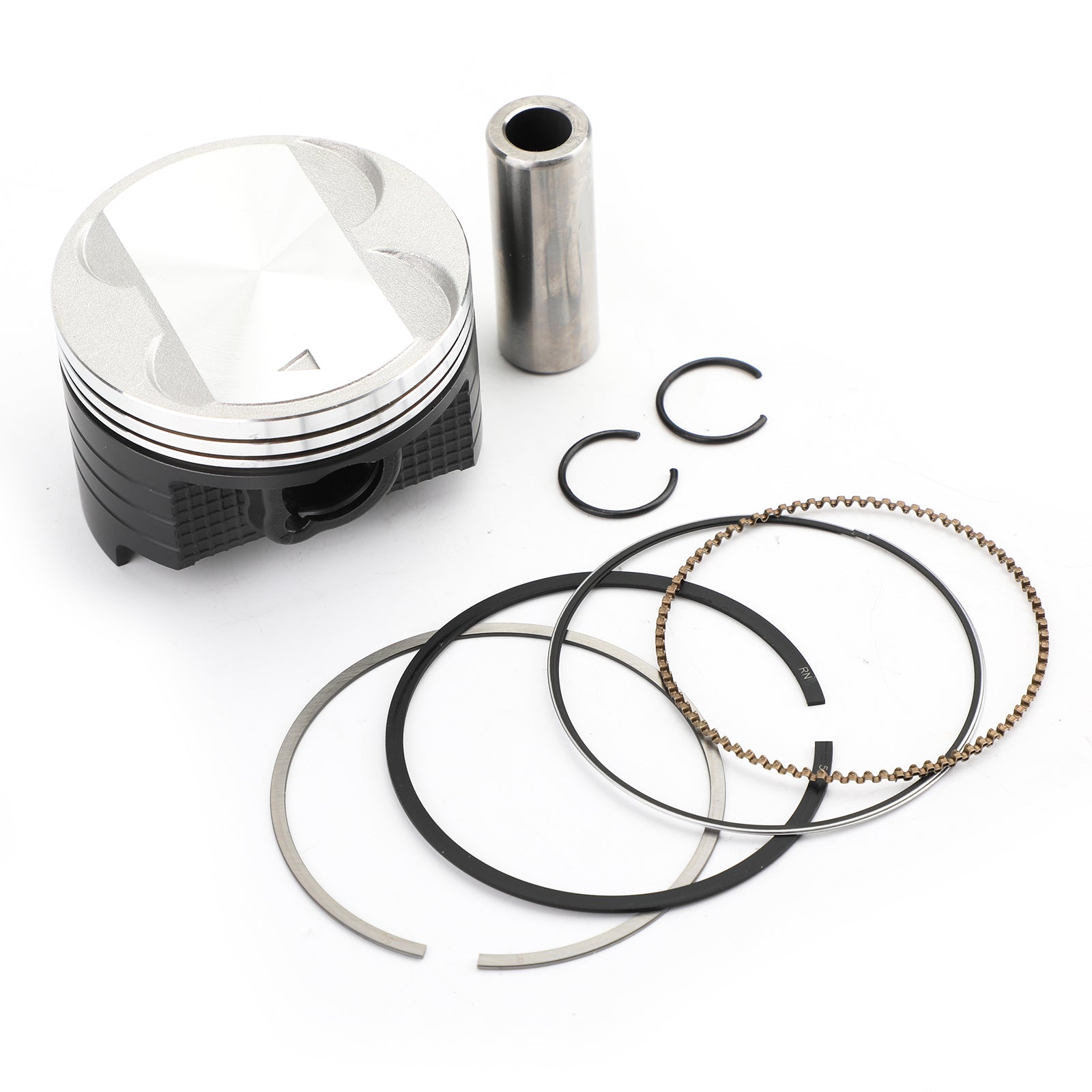 Piston Rings Pin Clips Kit STD 73mm Bore for Suzuki DR250R DRZ250 AN250 90-07