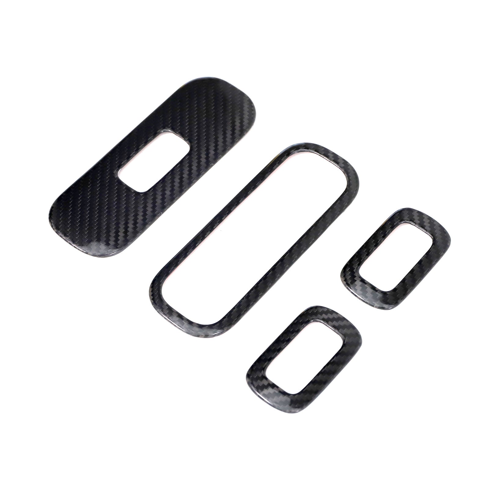 2019-2026 Fit Benz G-Class W464 W465 Carbon Fiber Glass Lift Switch Frame Trim