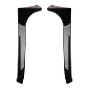 2008-2013 VW Golf MK6 GTI Gloss Black Pair Rear Window Side Wing Spoiler