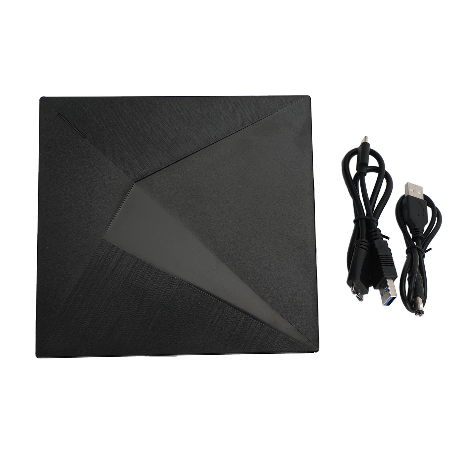 Ultra-Thin Dvd Rw Cd External Optical Drive Portable Type-C Usb Laptop Pc Blk