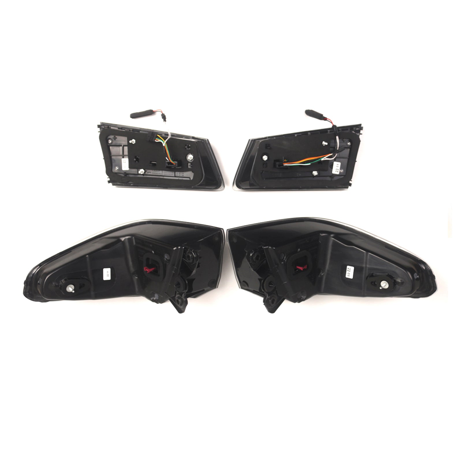 2018-2020 BMW 5 G30 G38 L&R Smoked LED Tail Lights Rear Lamp Assembly 63217376469 63217376470