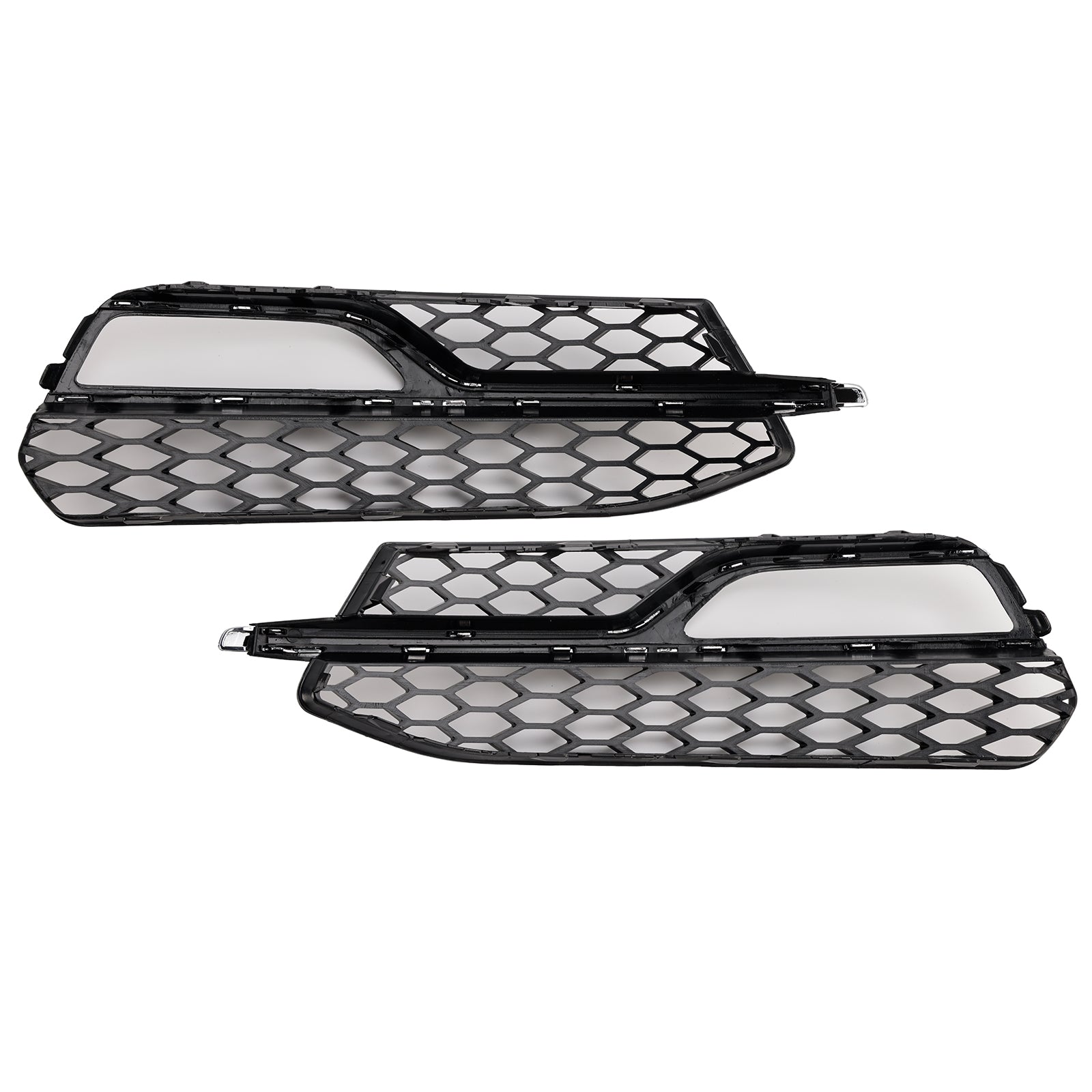 2013-2016 AUDI A3 S3 S-Line Front Lower Bumper Fog Light Cover Grill 8V3807682G 8V3807681G