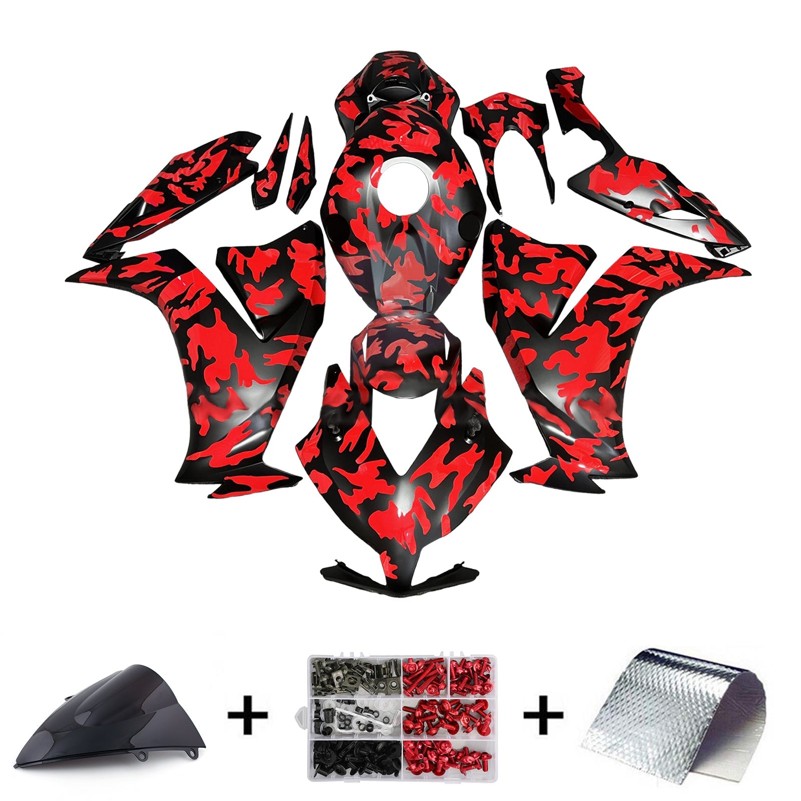 2012-2016 Honda CBR1000RR Injection Fairing Kit Bodywork Plastic ABS