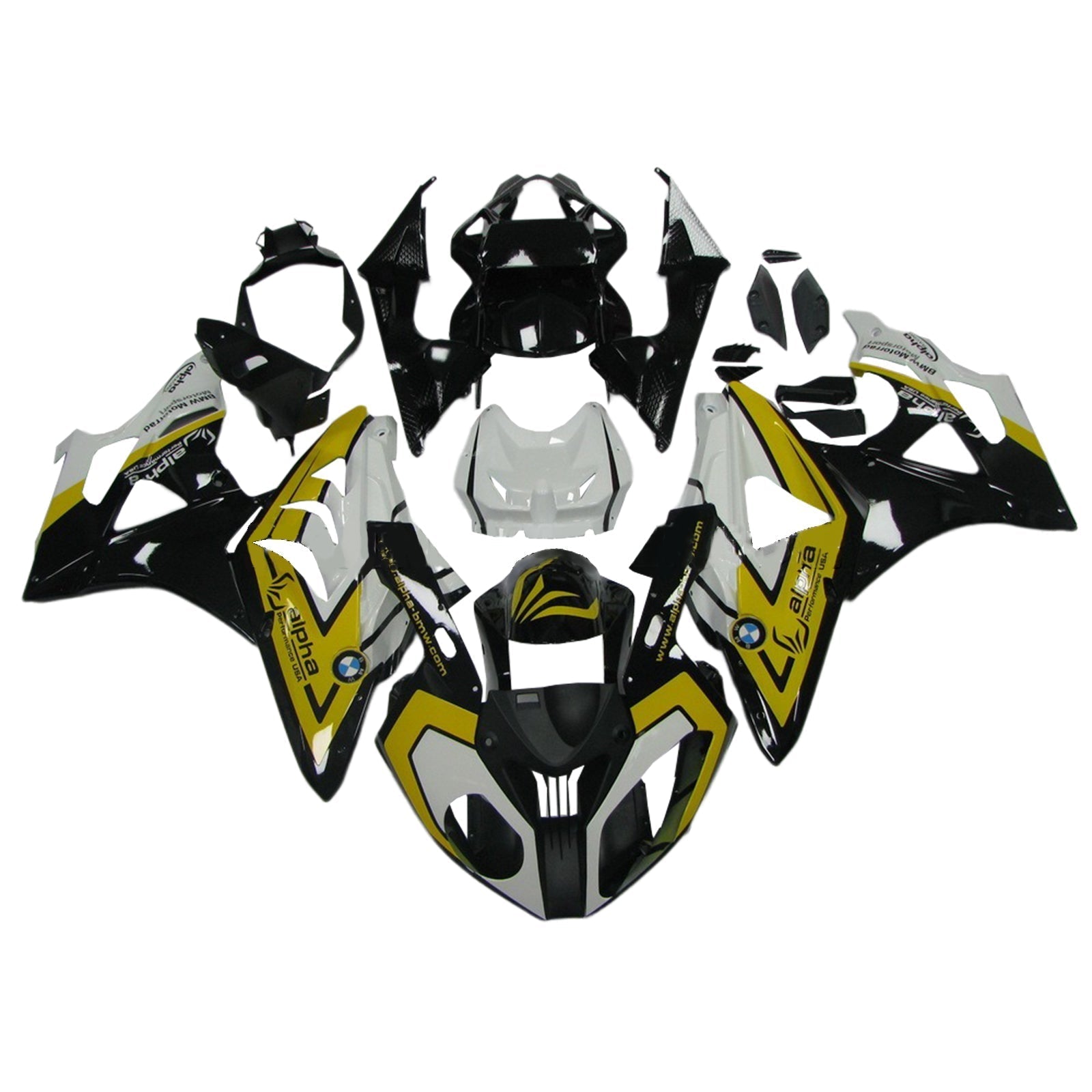 2009-2014 BMW S1000RR Fairing Kit Bodywork Plastic ABS