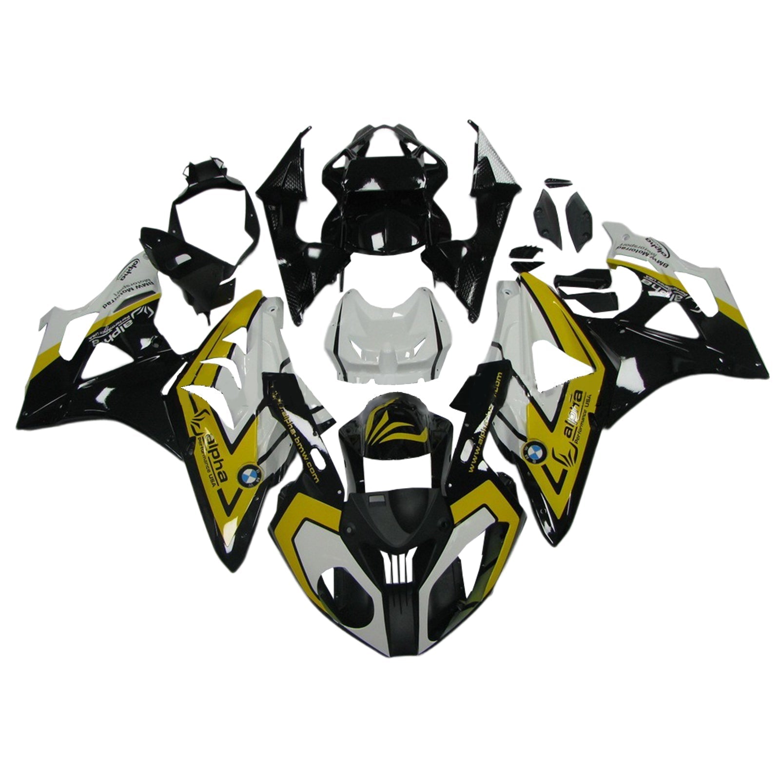 2009-2014 BMW S1000RR Fairing Kit Bodywork Plastic ABS