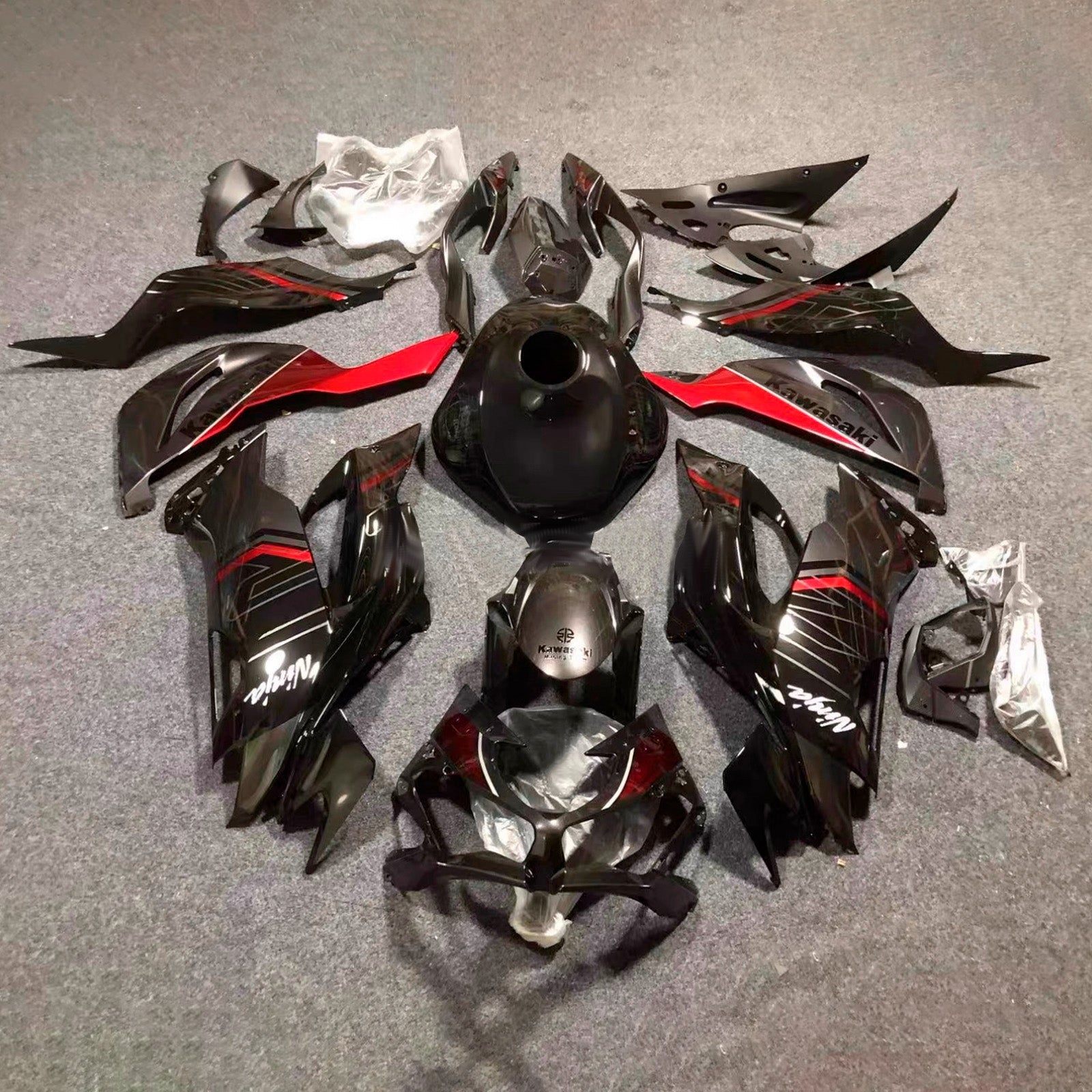Injection Fairing Kit Bodywork Plastic ABS fit For Kawasaki ZX-6R 2024-2025